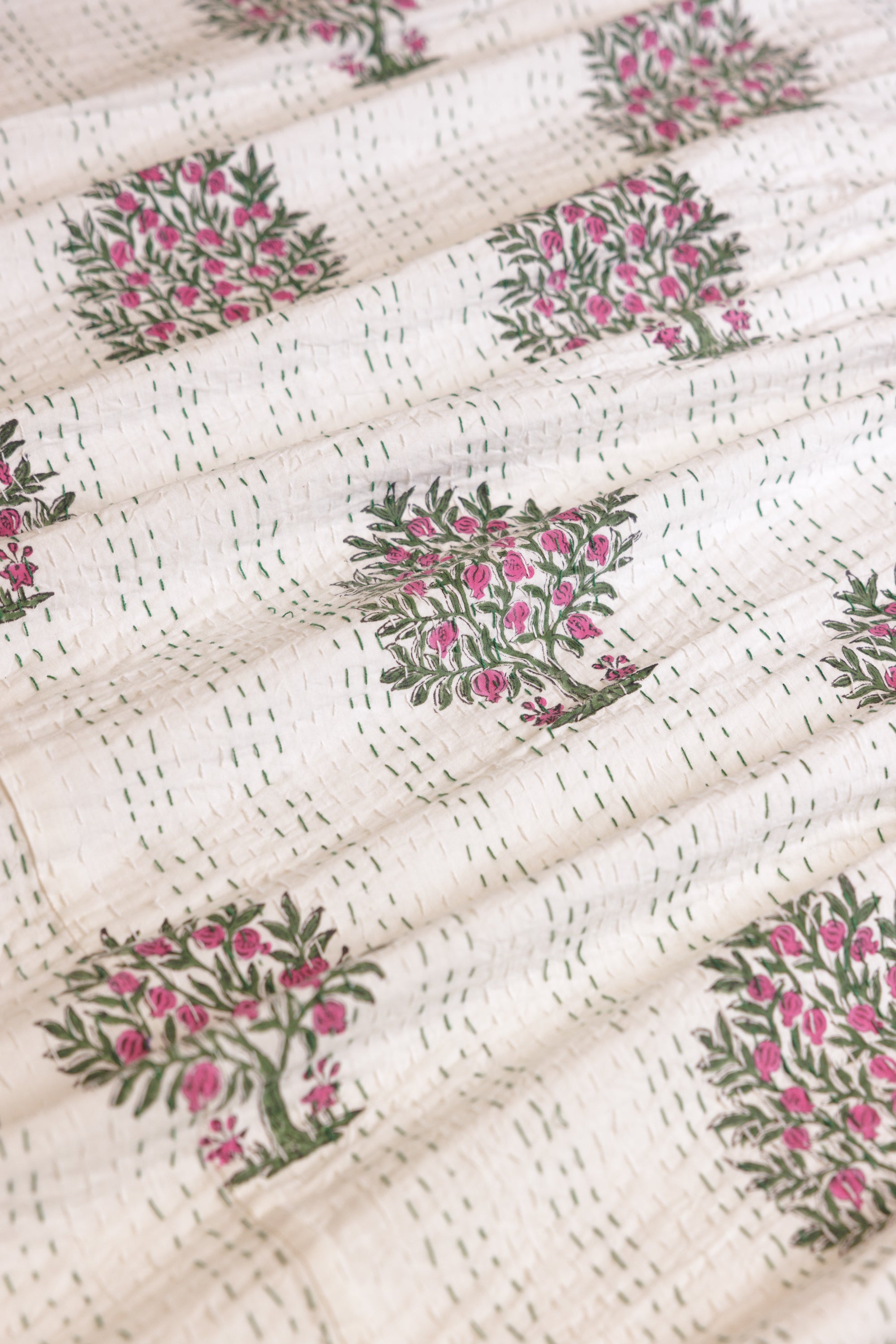 Kantha Quilt Orchard