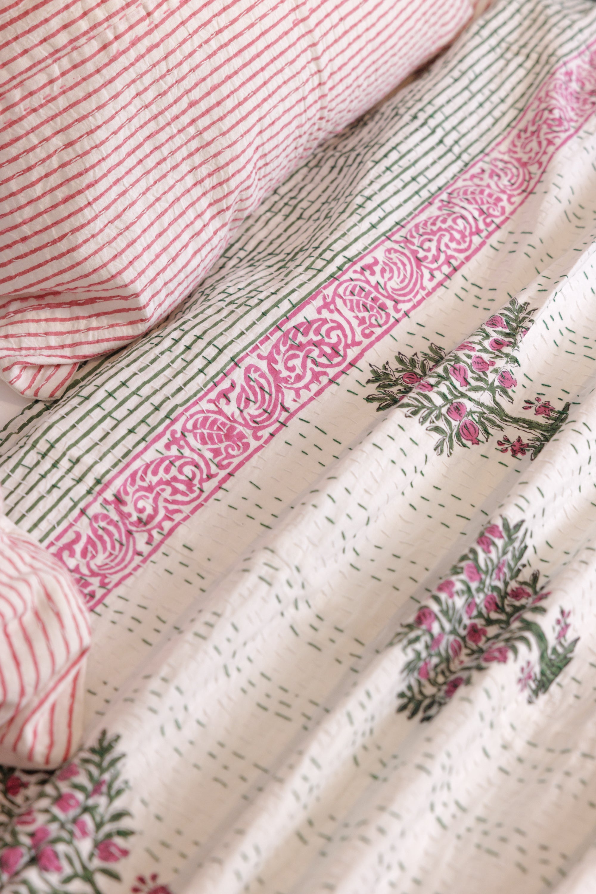 Kantha Quilt Orchard