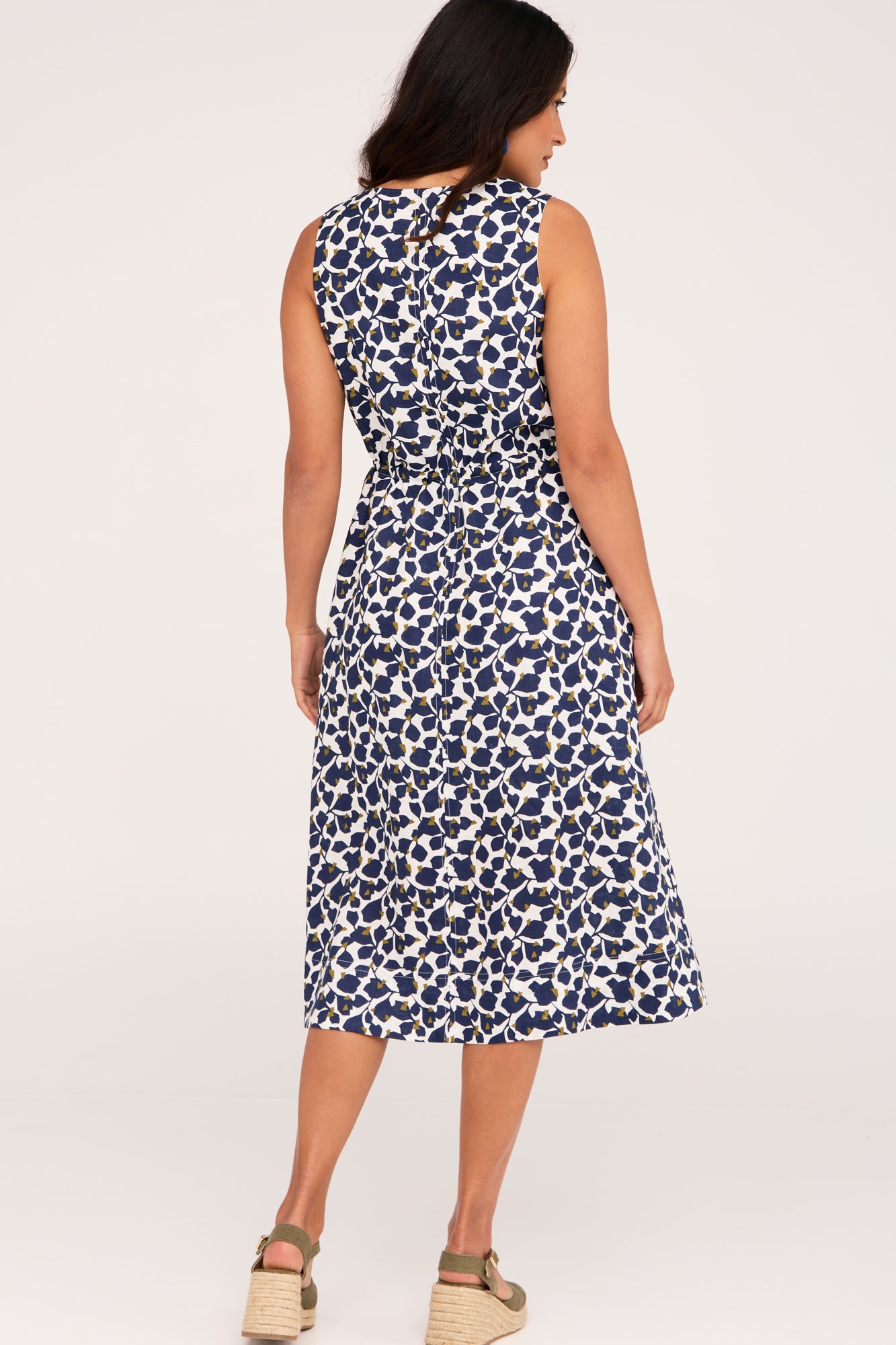 Anya Dress Olive Vine
