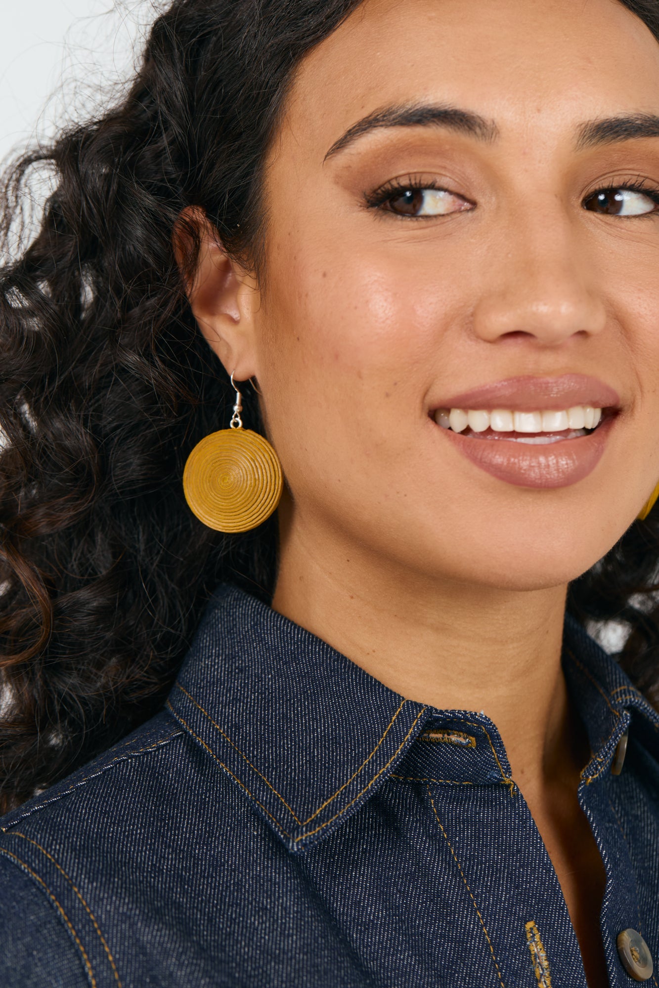 Swirl Earrings Butterscotch