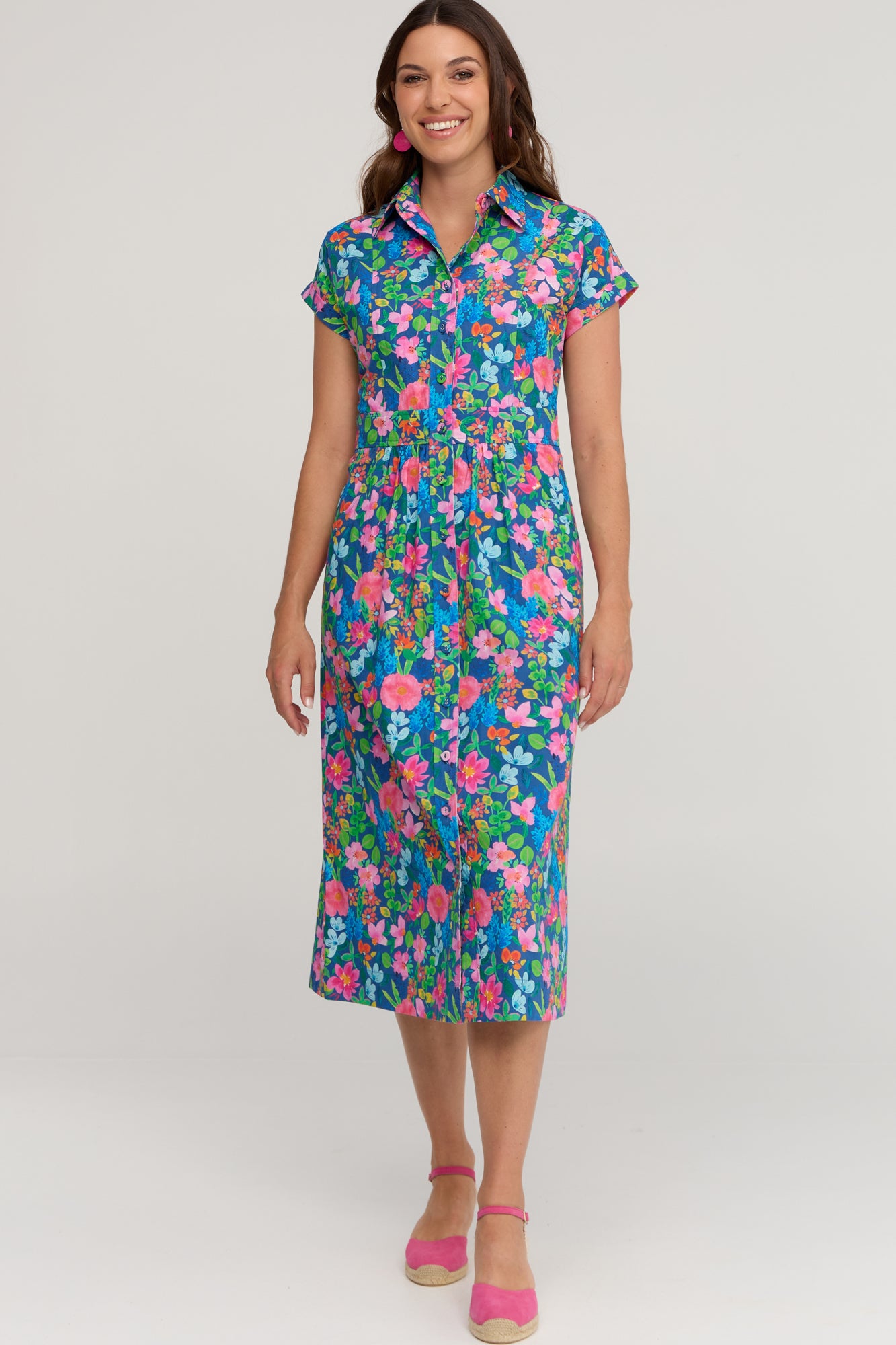 Cali Shirtdress Summer Solstice
