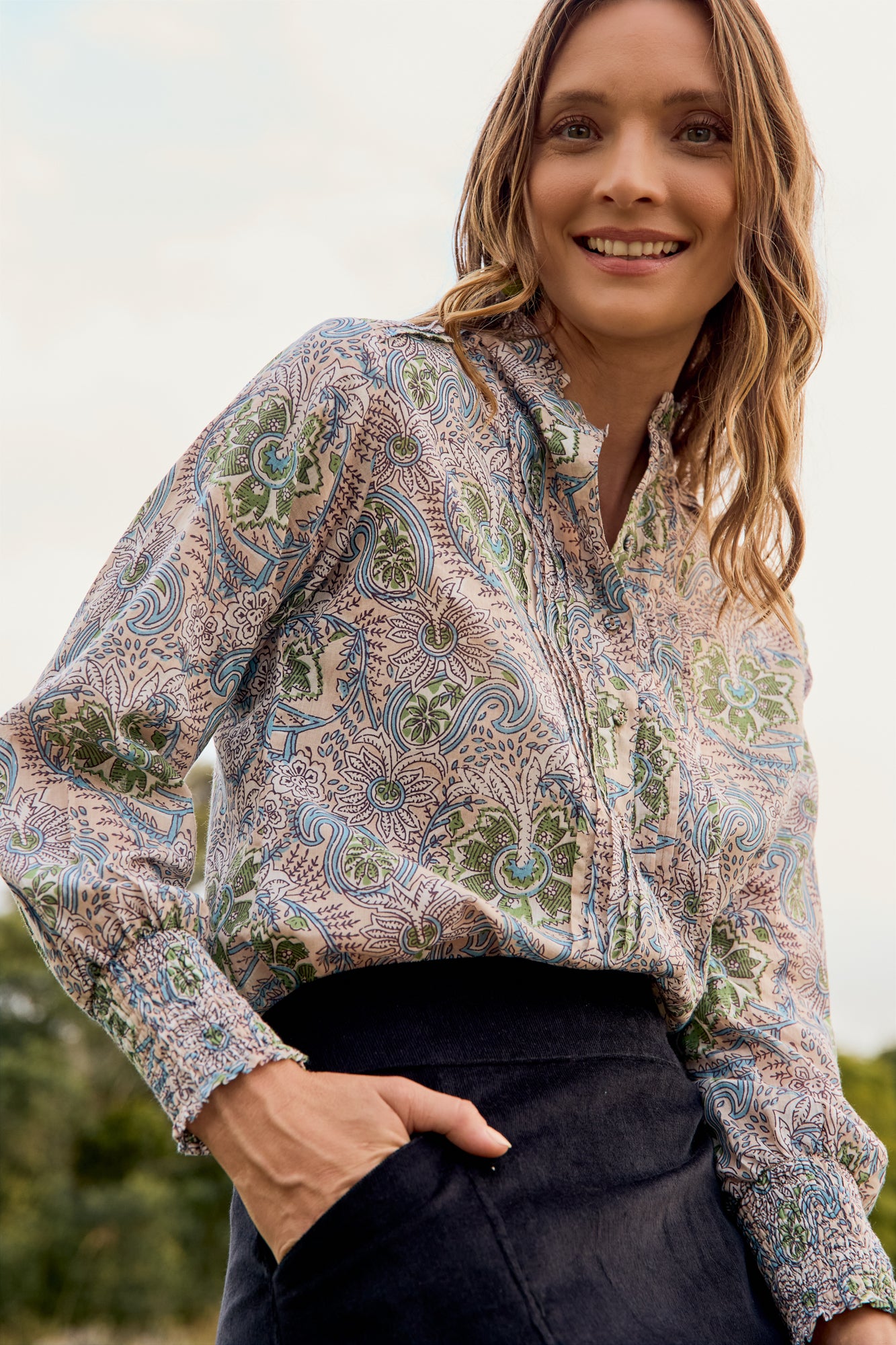 Carson Shirt Passionflower