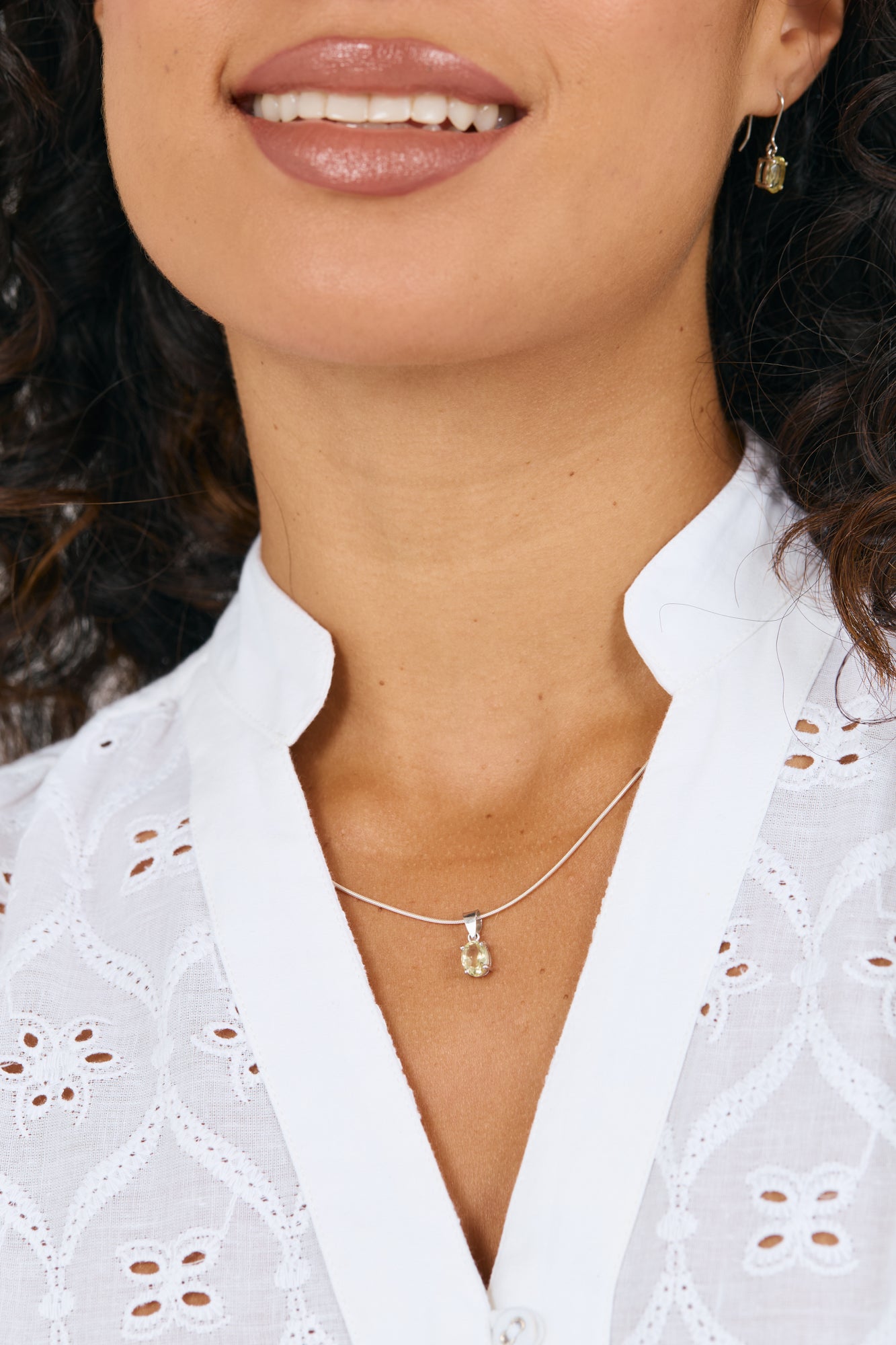 Citrine Pendant & Necklace