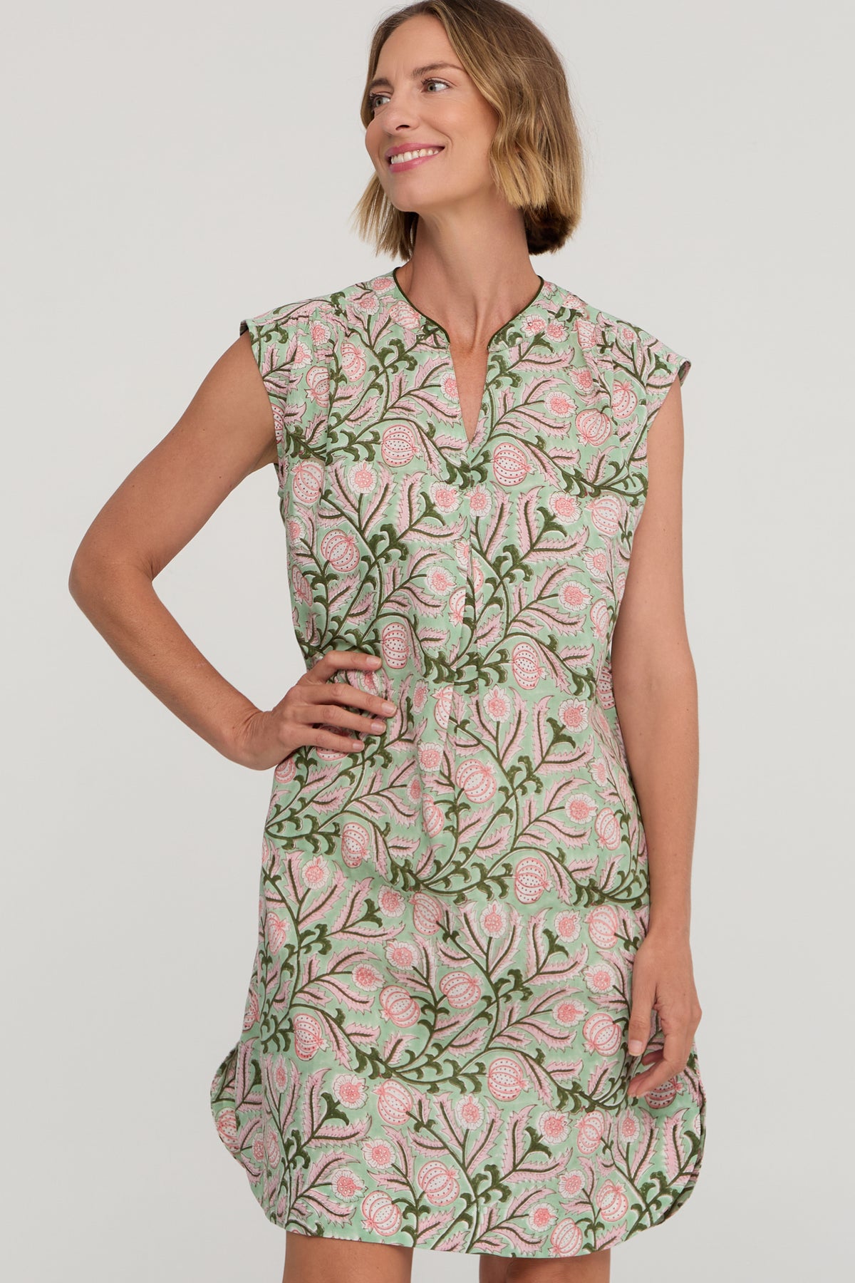 Clara Nightie Pomegranate