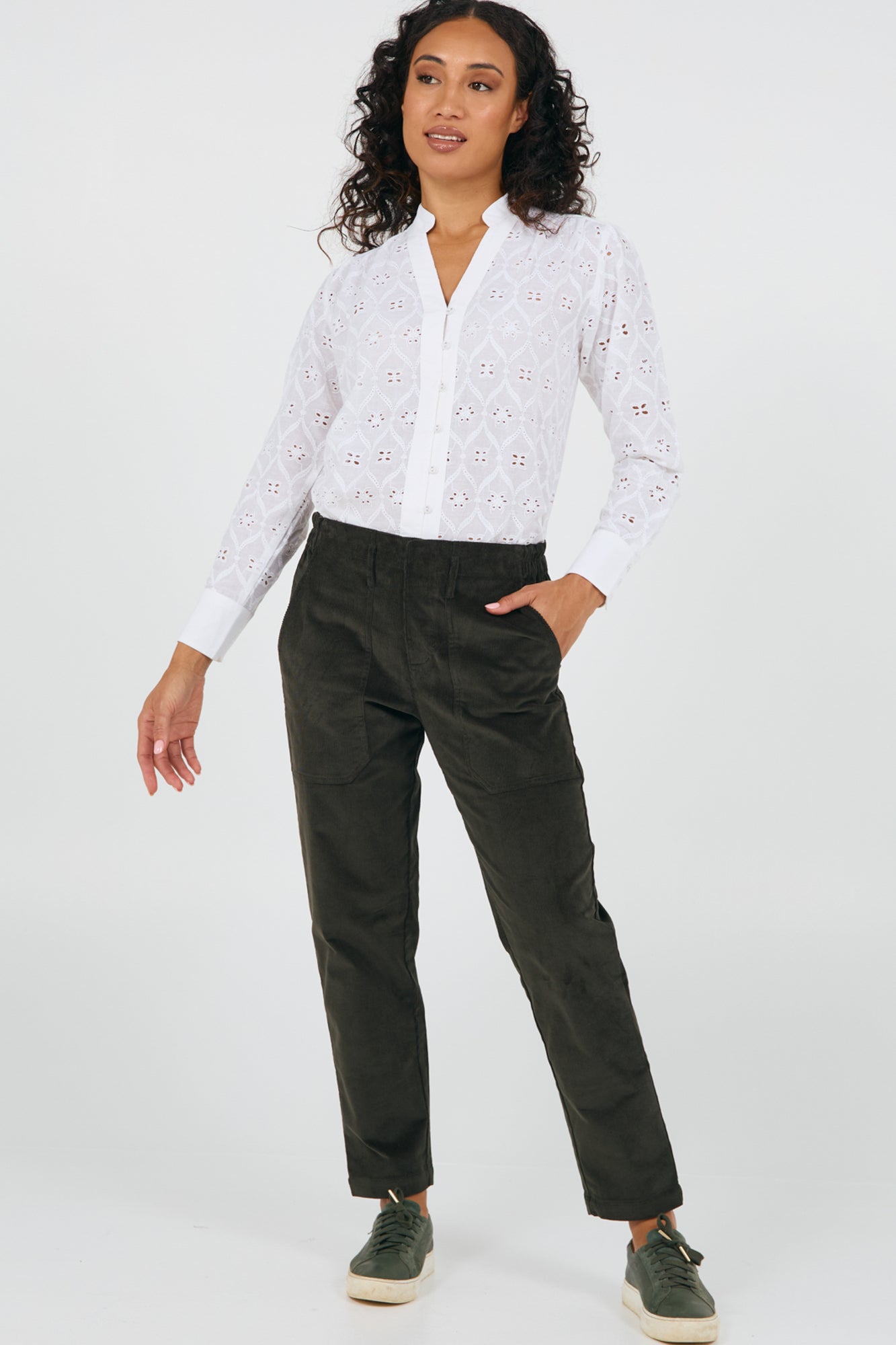 Corby Pants Juniper Green