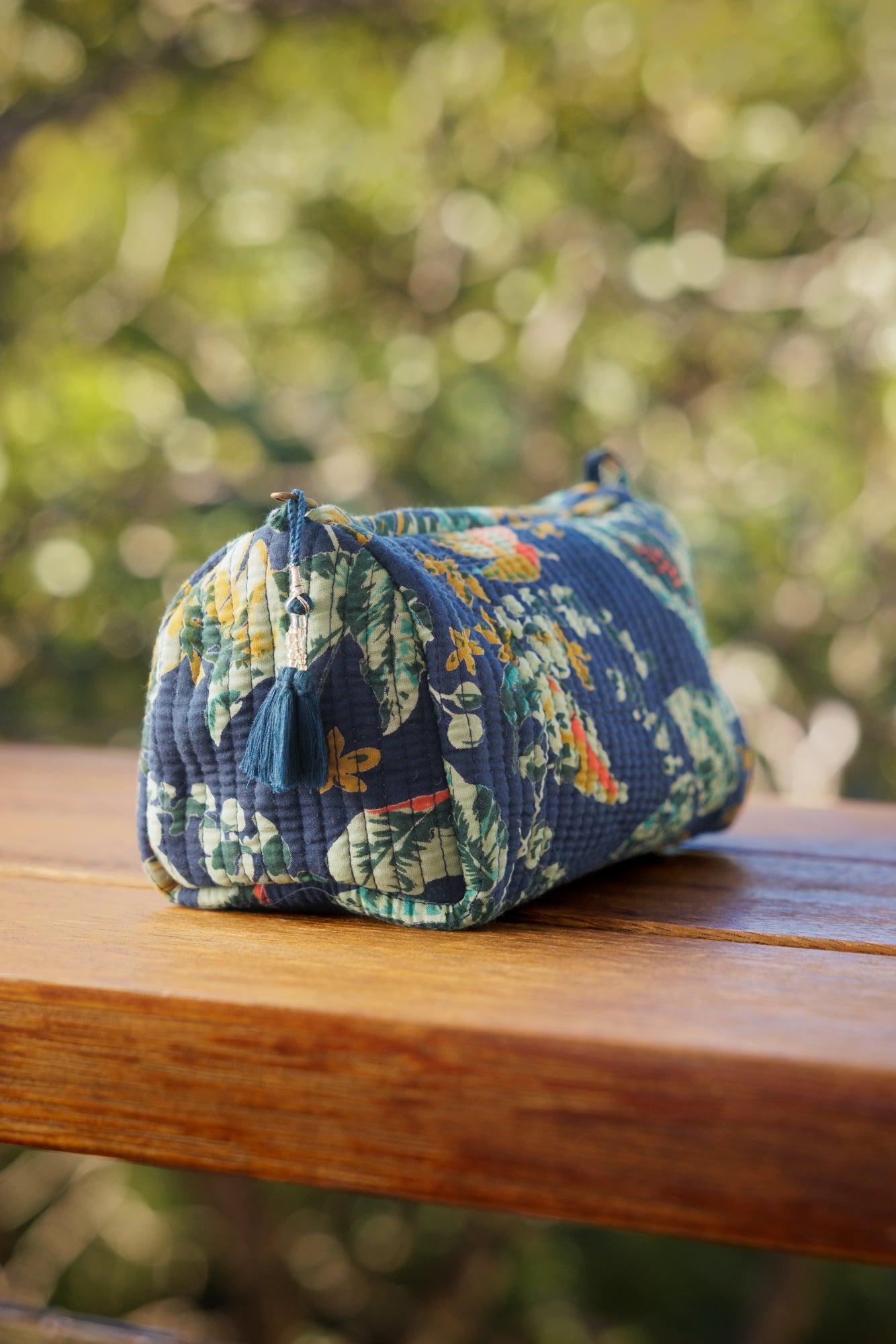 Cosmetic Bag Navy Birdwing