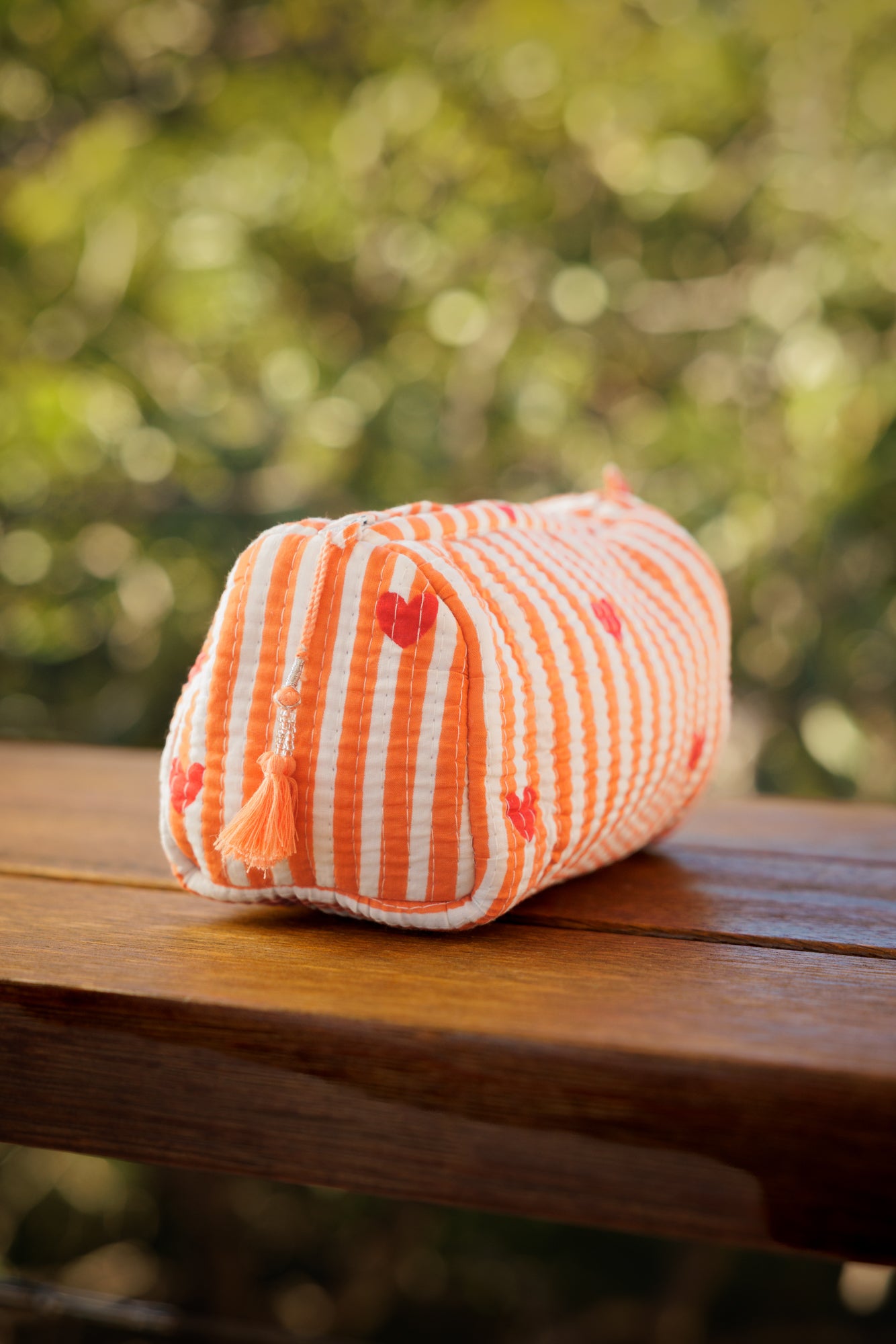 Cosmetic Bag Sunset Hearts