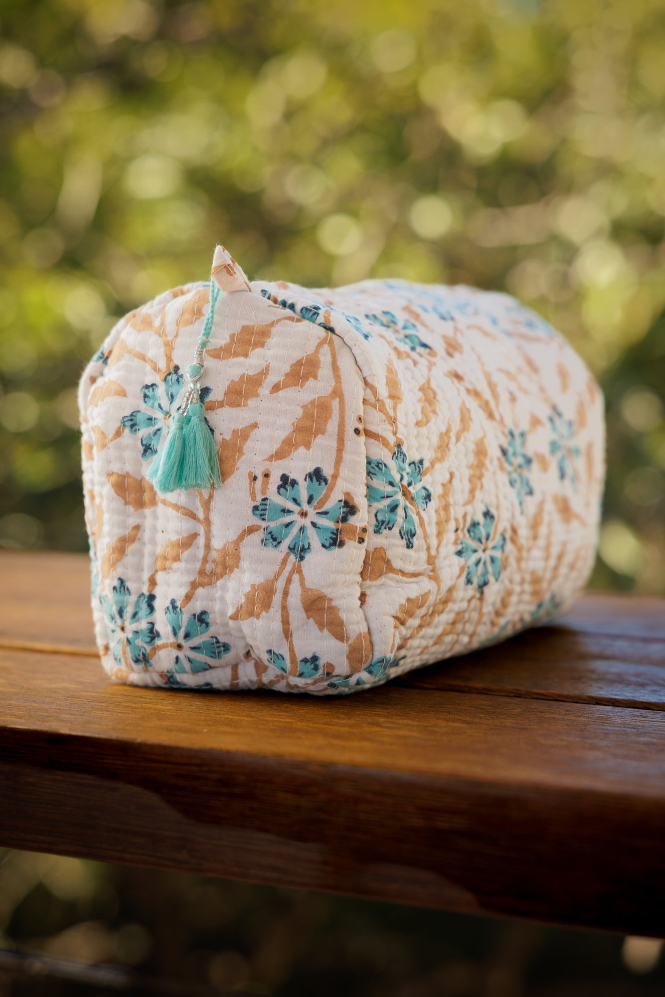 Cosmetic Bag Bronze Vine