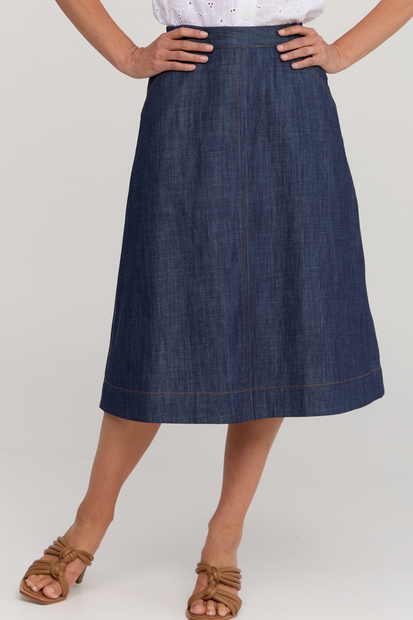 Cyndi Skirt Denim