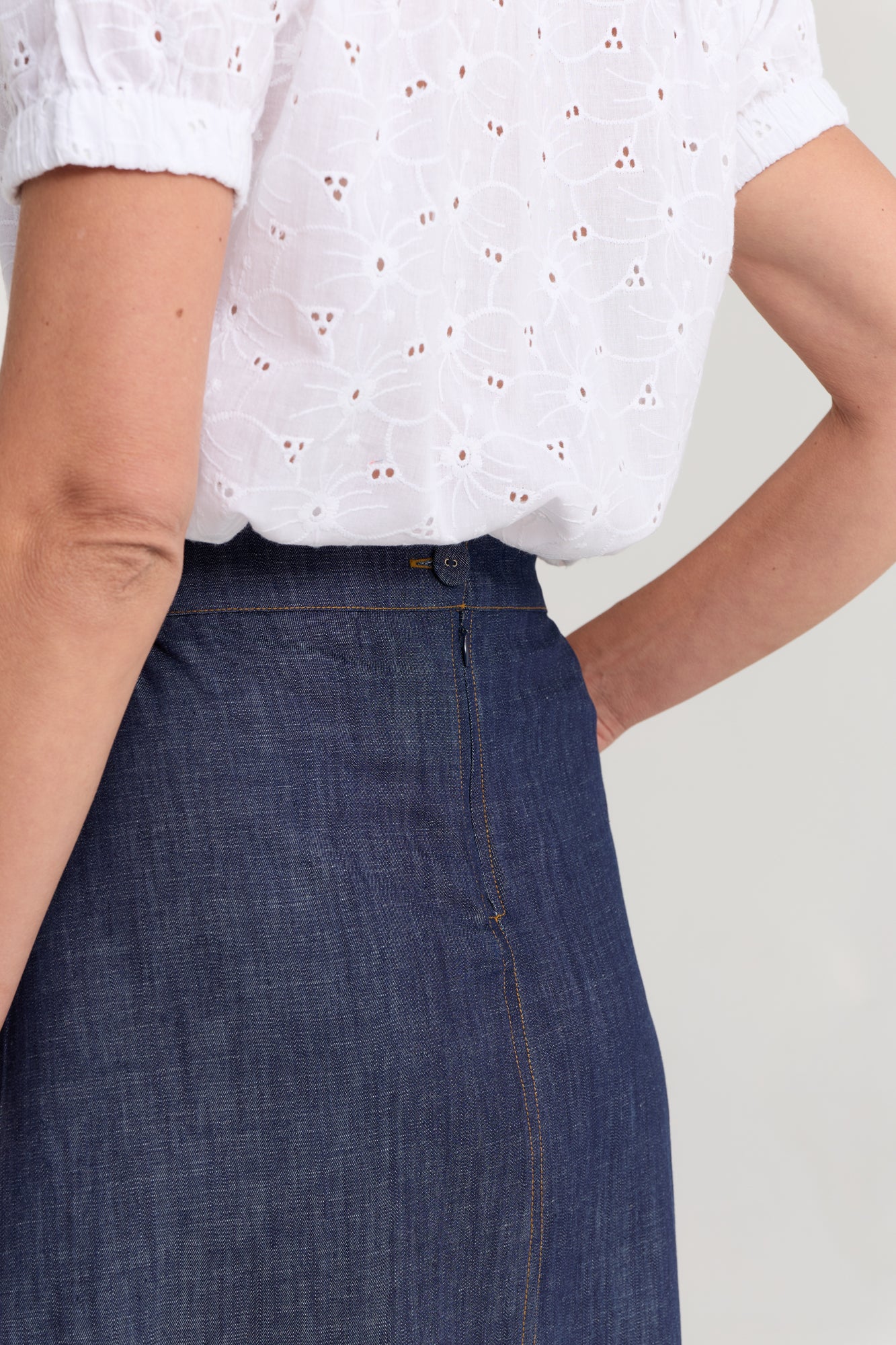 Cyndi Skirt Denim
