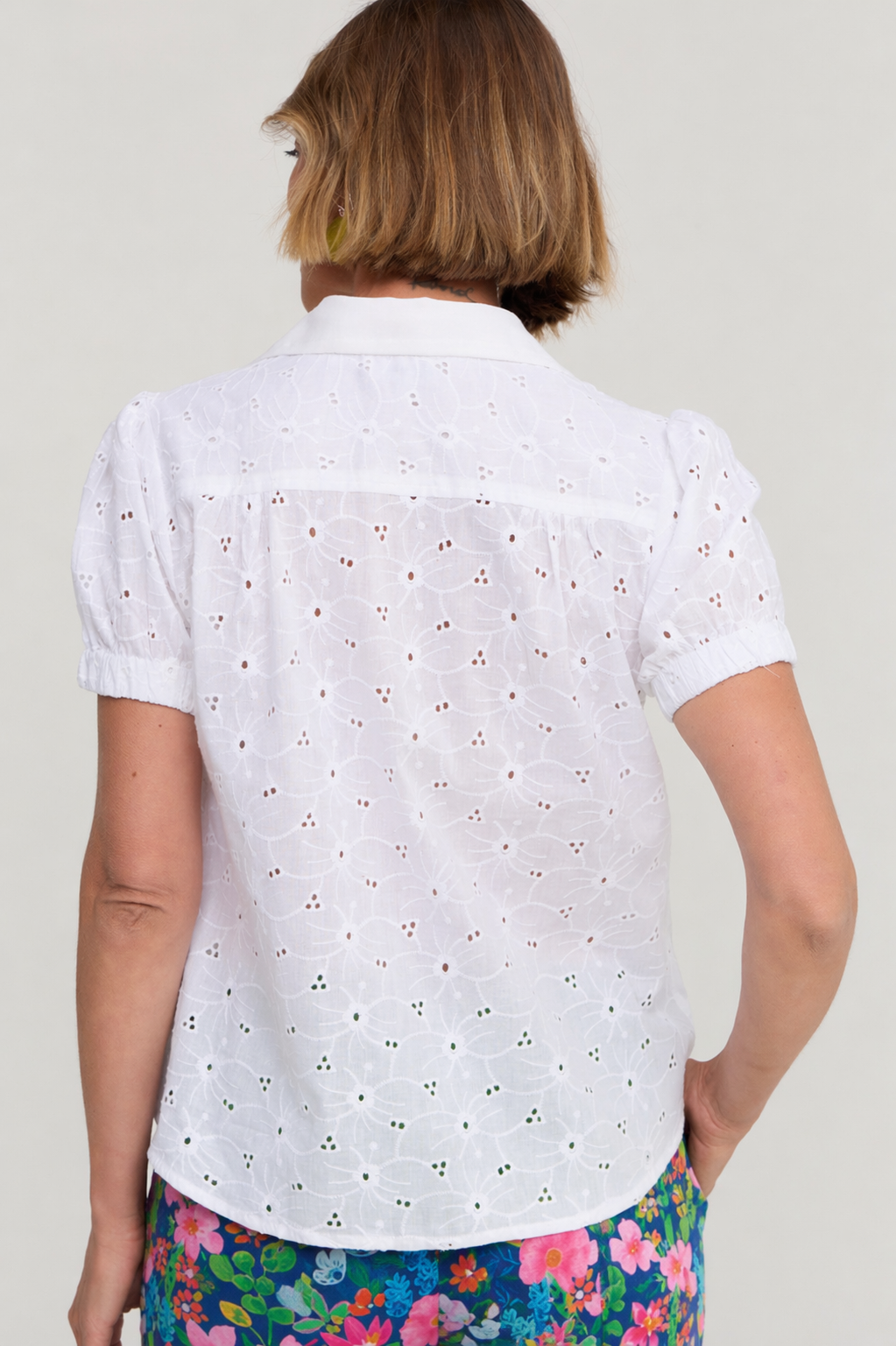 Luca Shirt Hibiscus