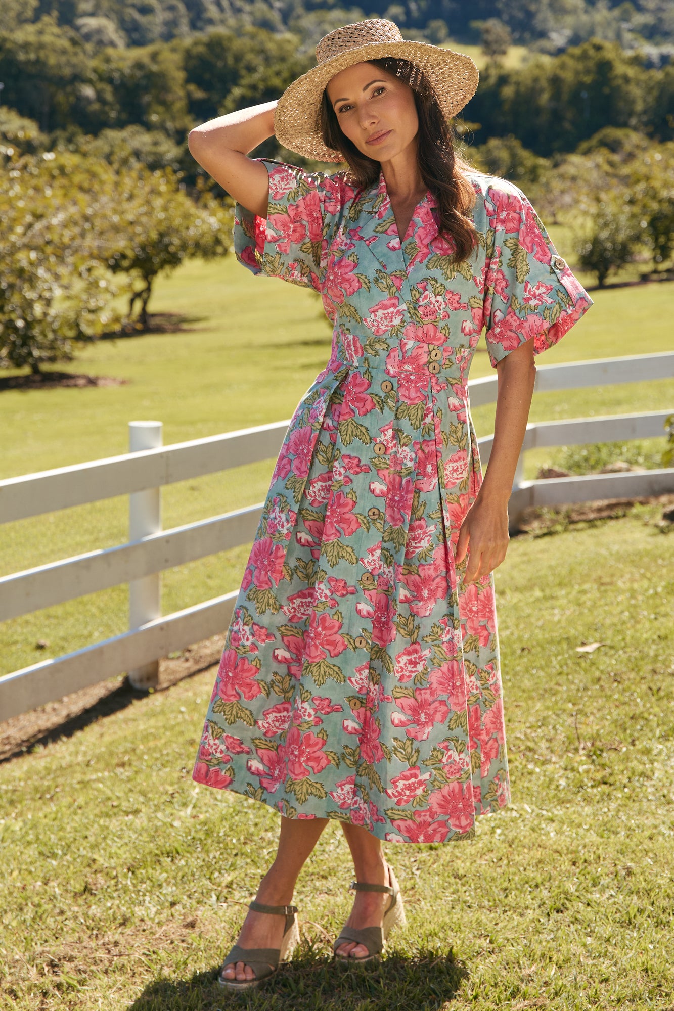 Dakota Dress Pink Magnolia