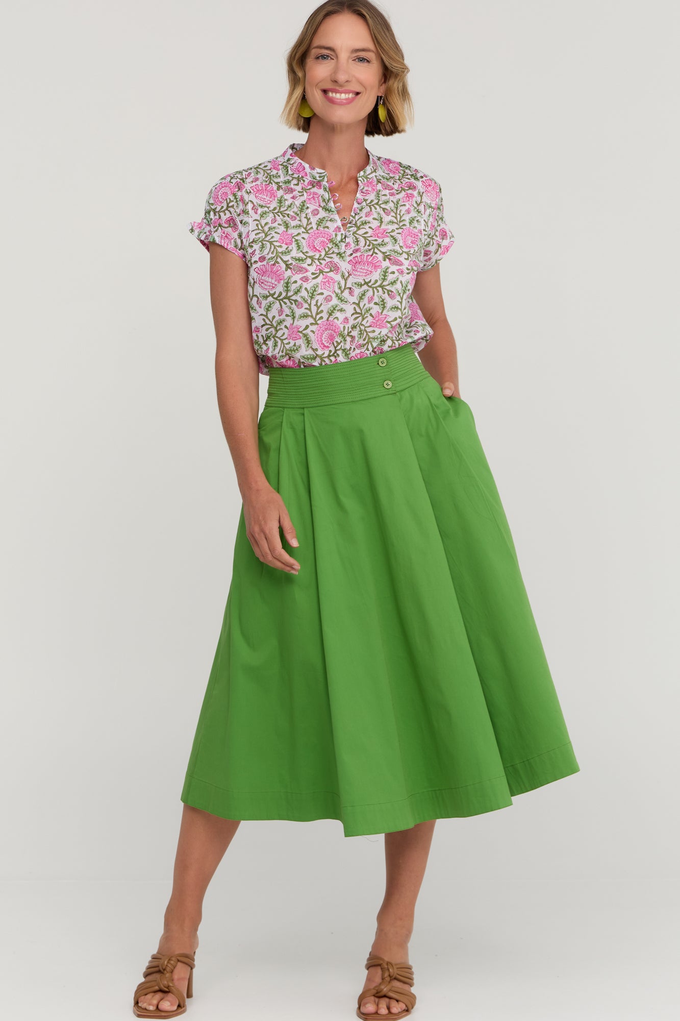 Delphi Skirt Willow Green