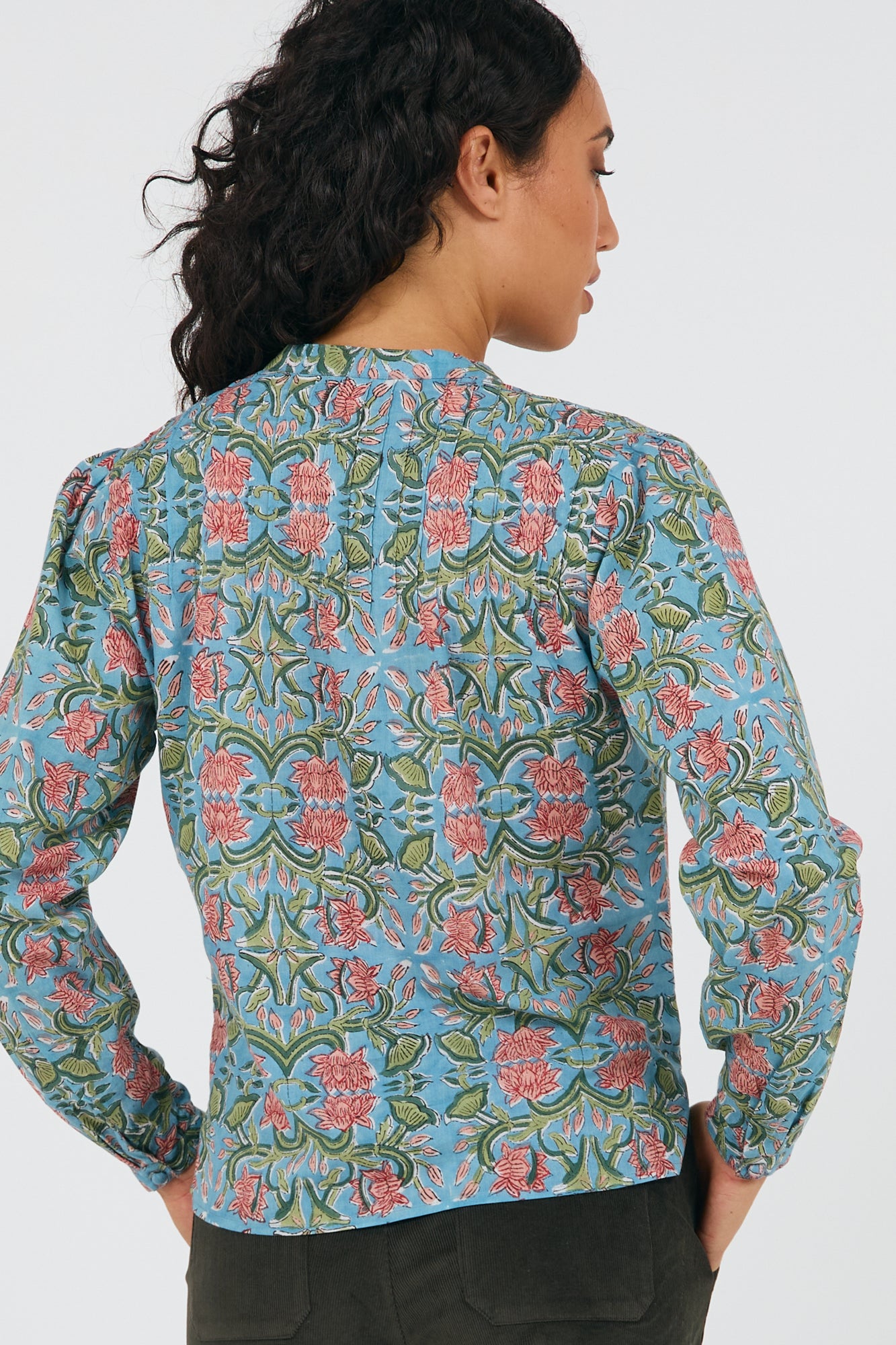 Emmie Shirt Coral Lotus