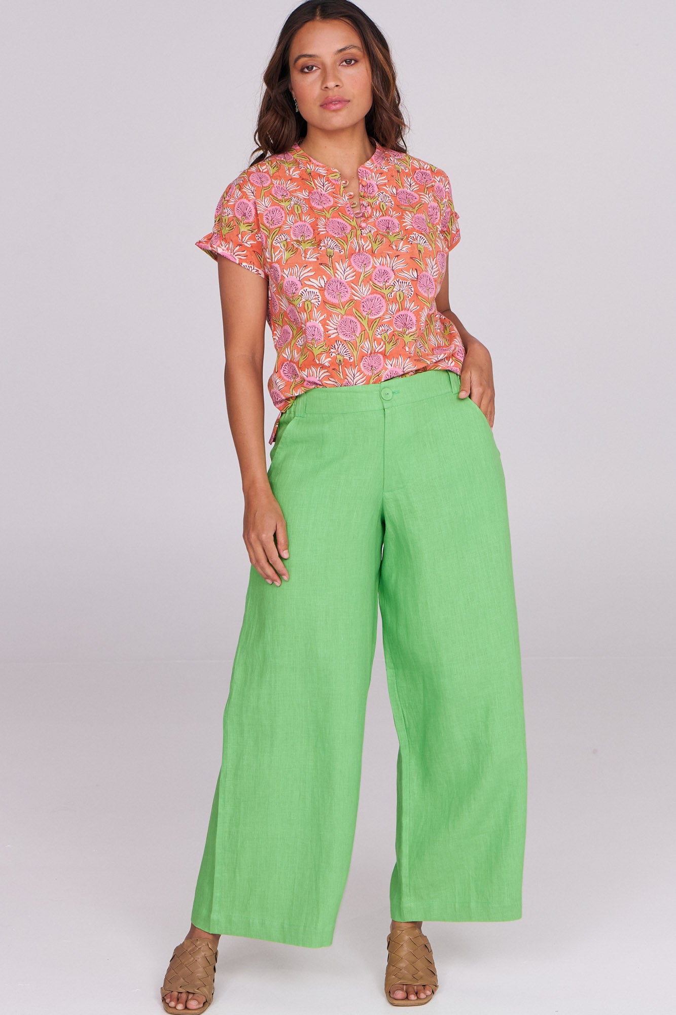 Felix Pants Apple Green