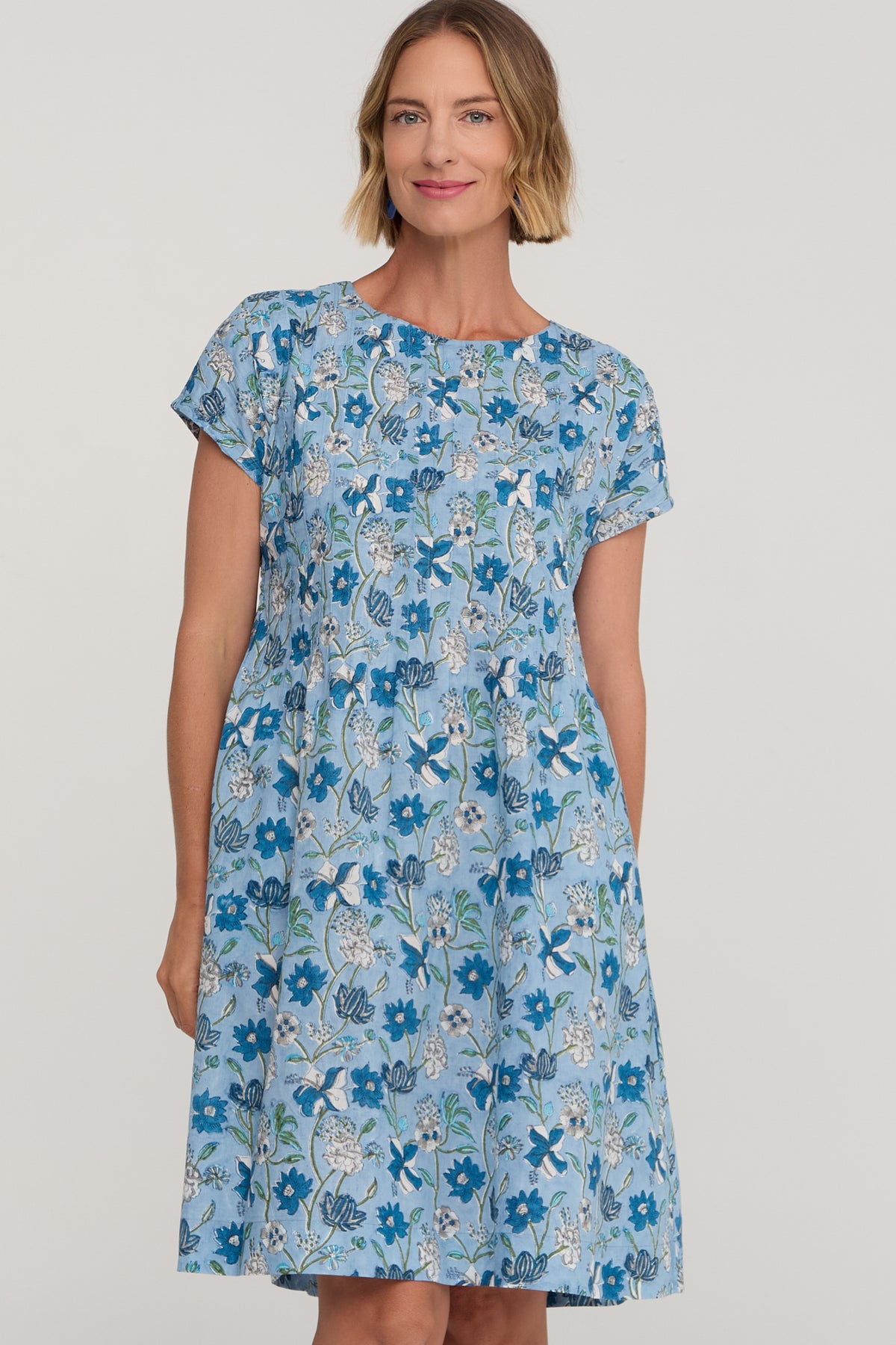 Folk Dress Bluebell