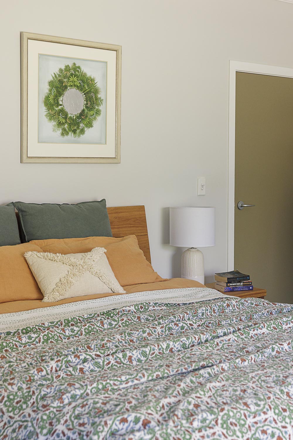 Kantha Quilt Garden Basil