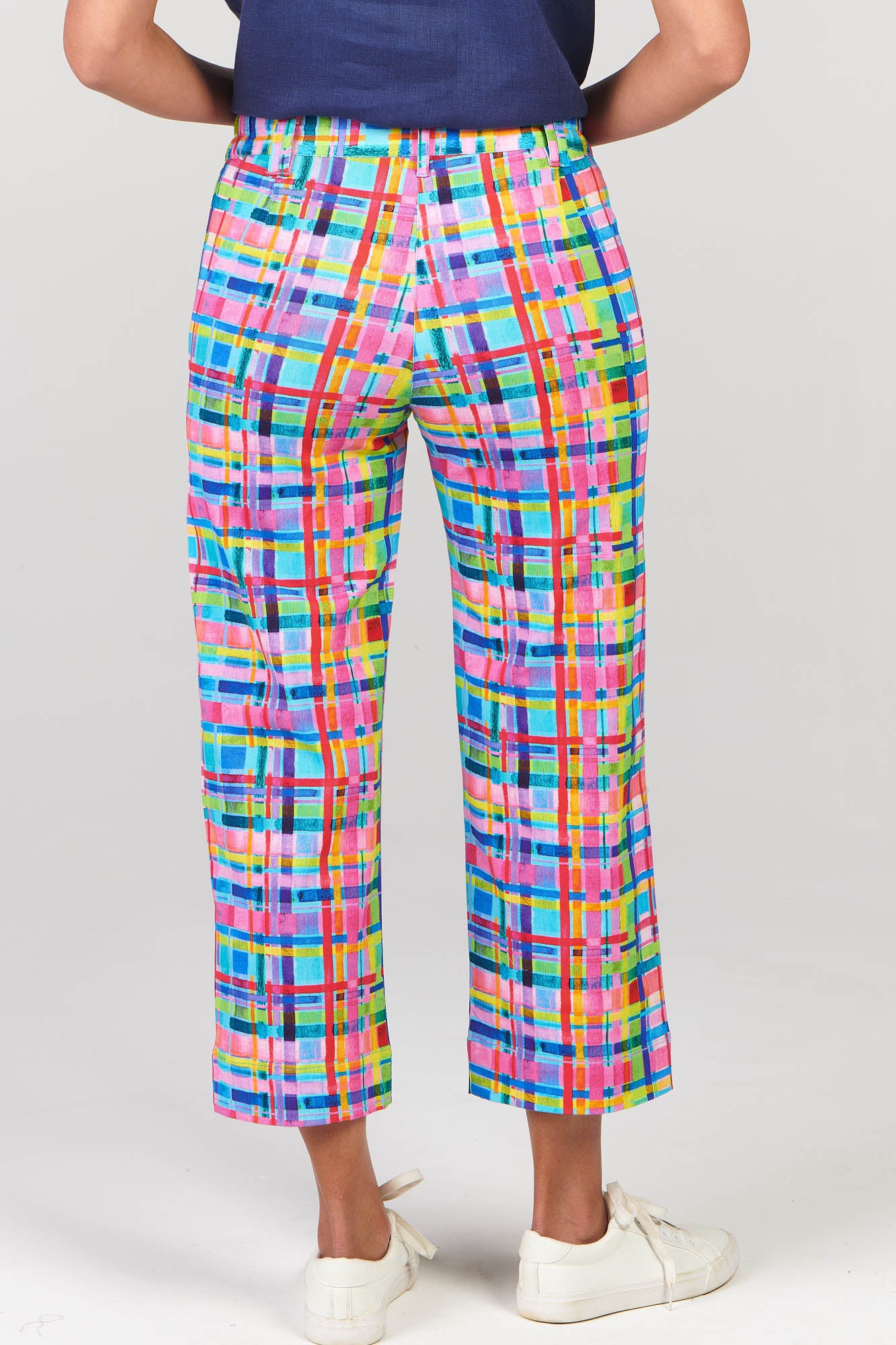 Hudson Jeans Rainbow Gingham
