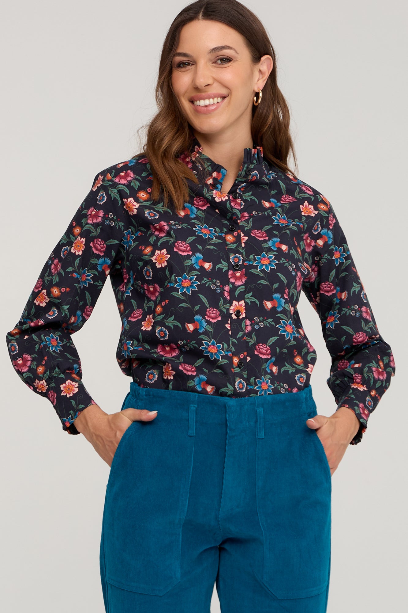 Imani Shirt Night Garden