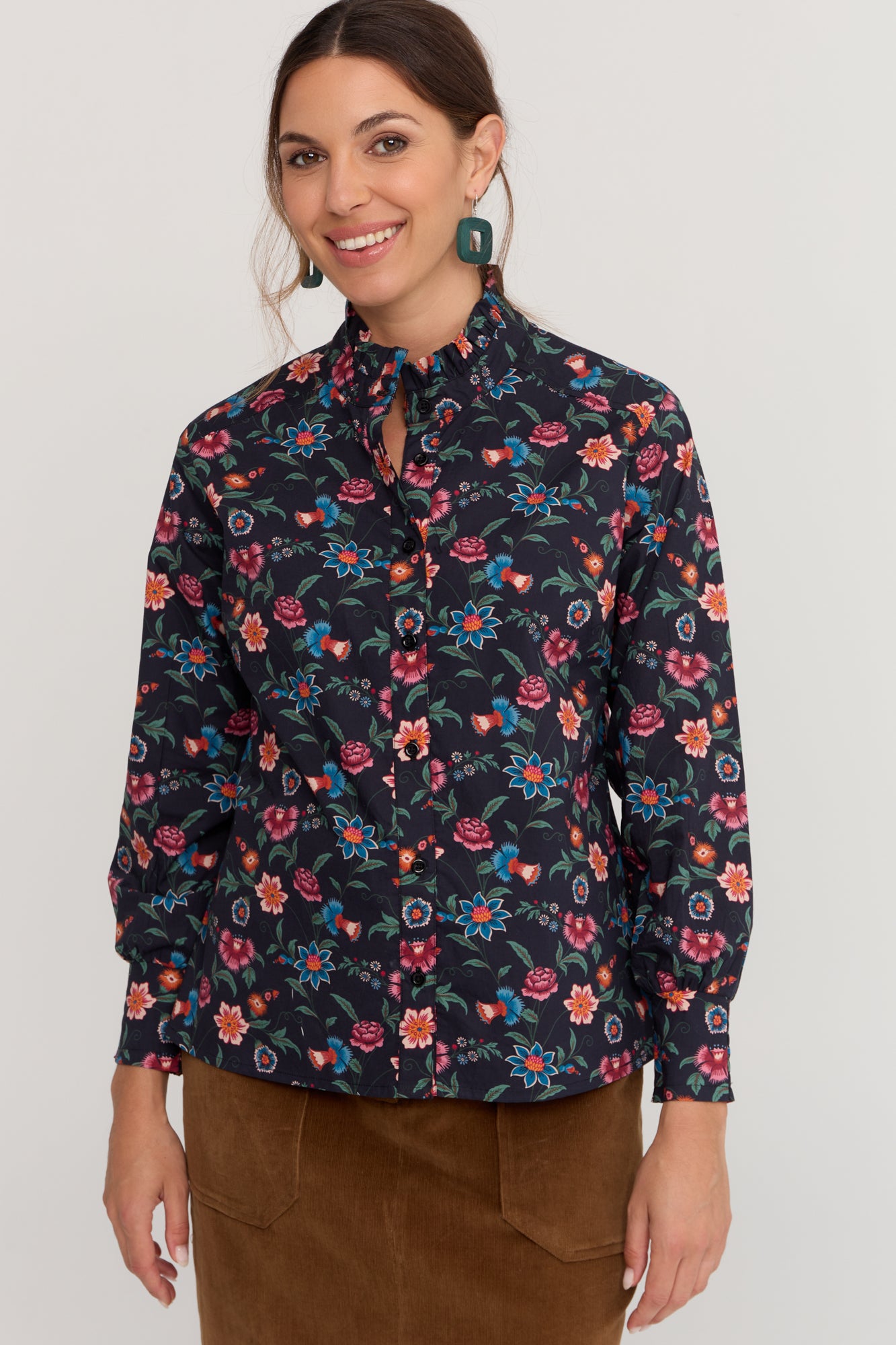 Imani Shirt Night Garden