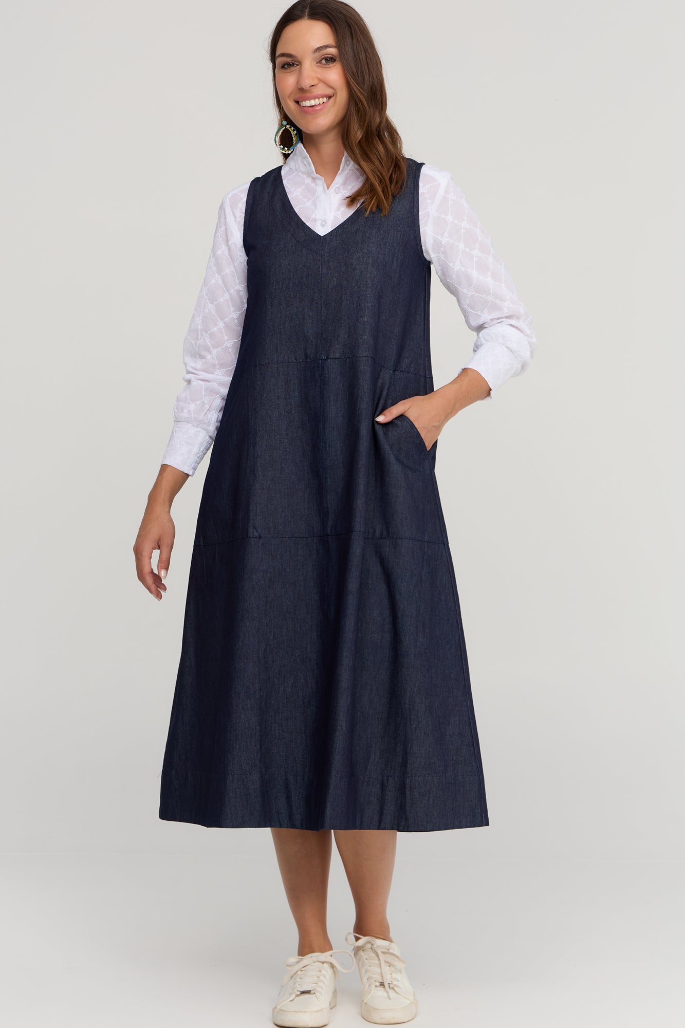 Juno Dress Denim