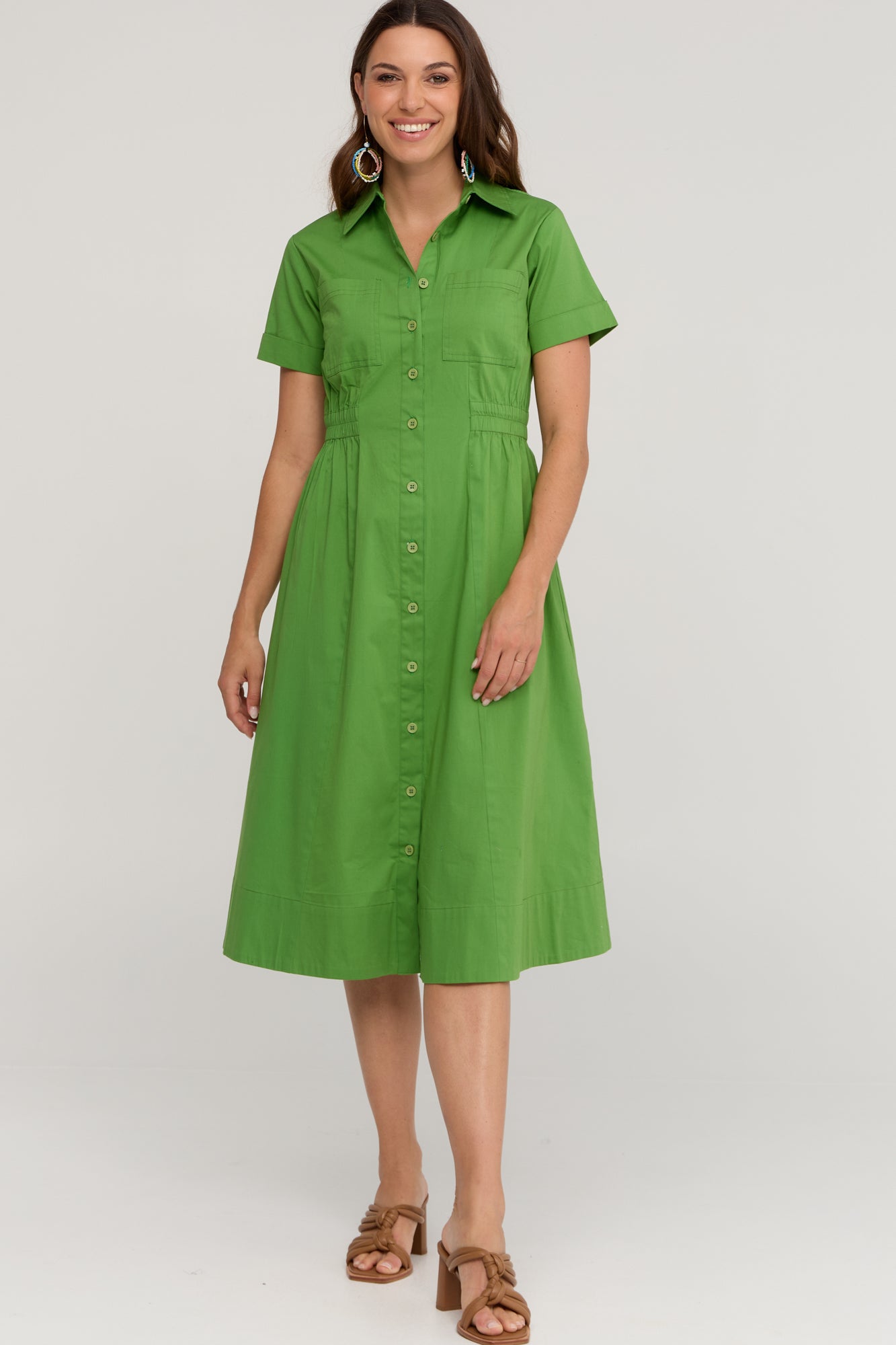 Kalinda Dress Willow Green