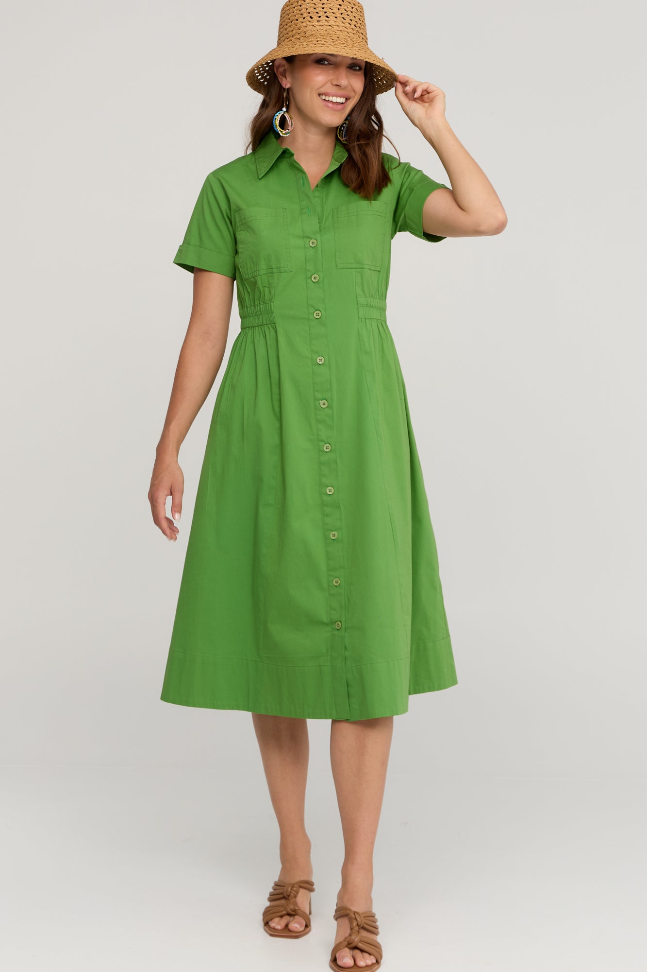 Kalinda Dress Willow Green