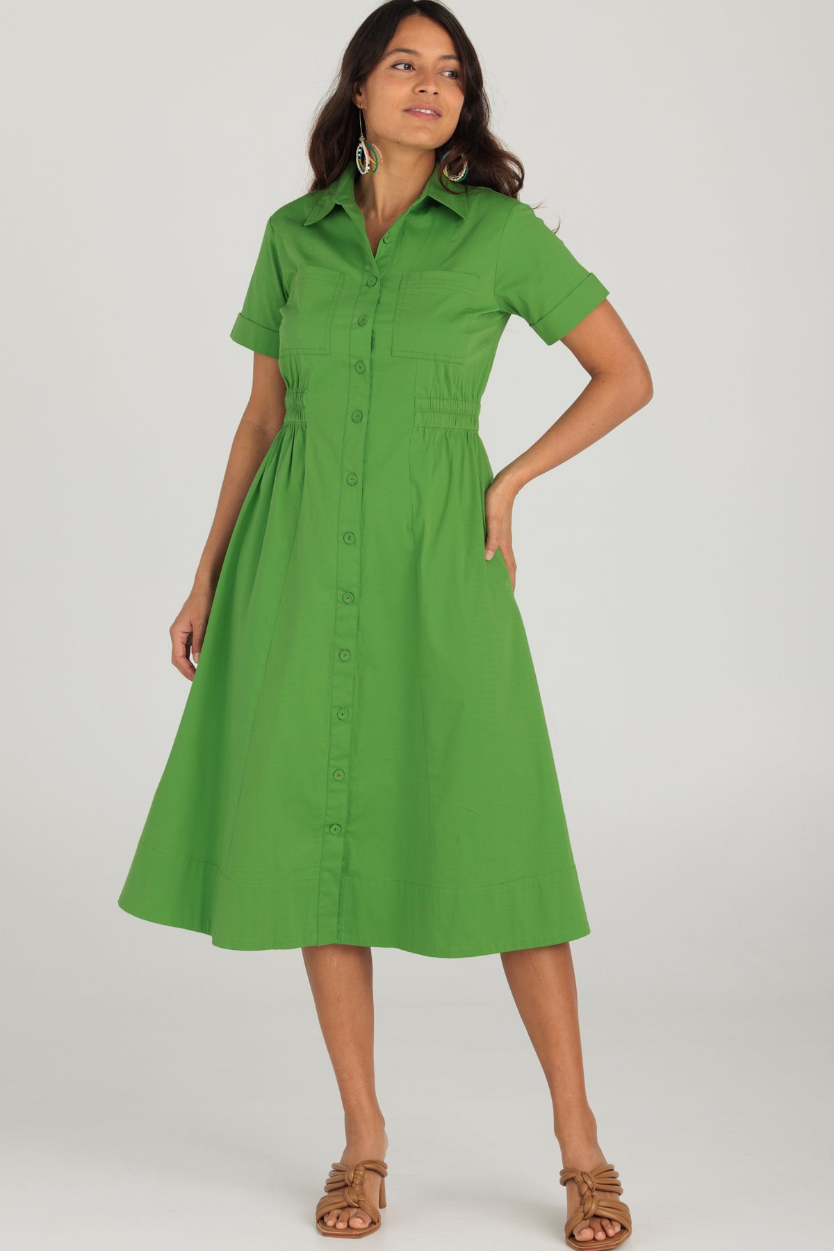 Kalinda Dress Willow Green