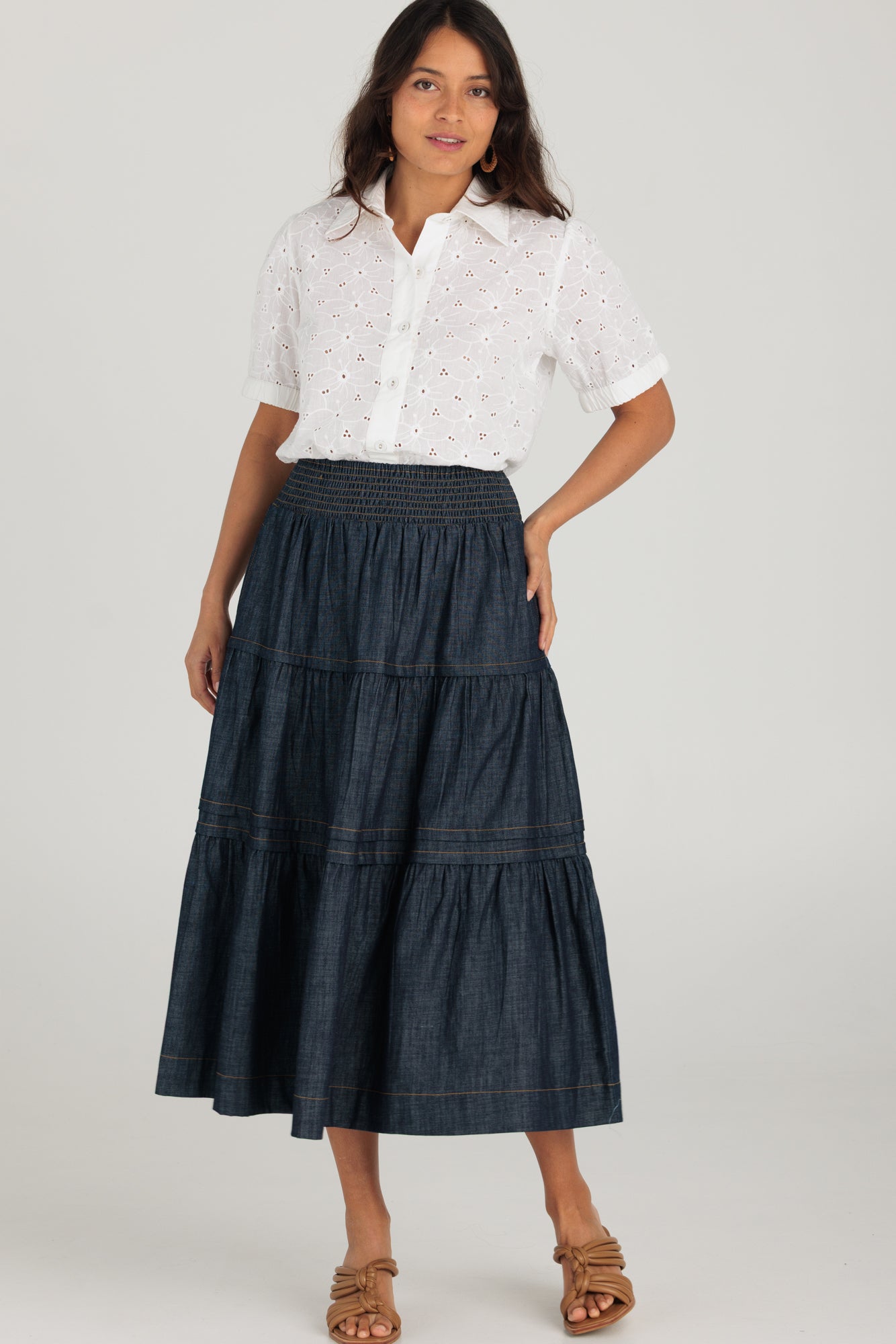 Luca Shirt Hibiscus