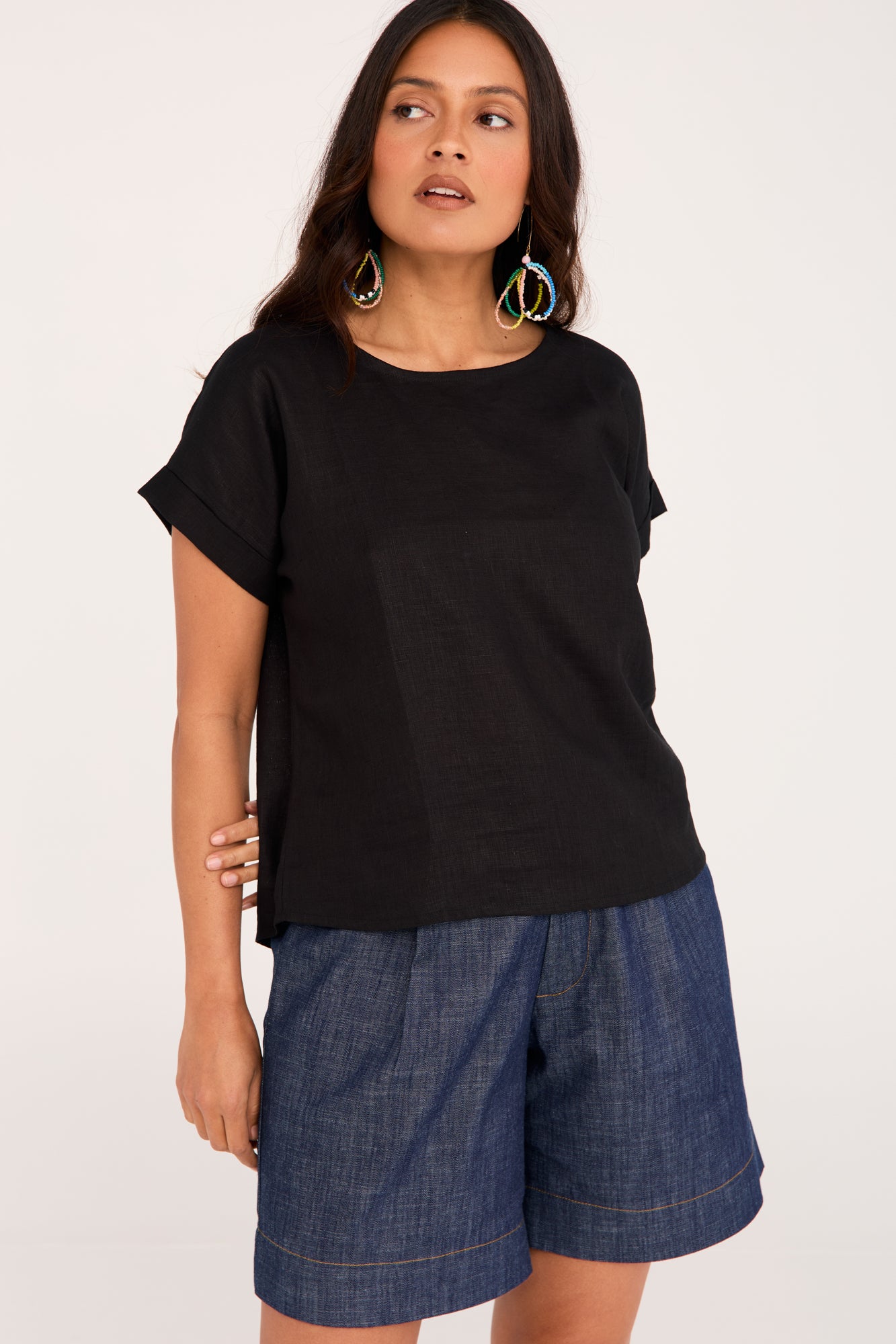Luna Top Black