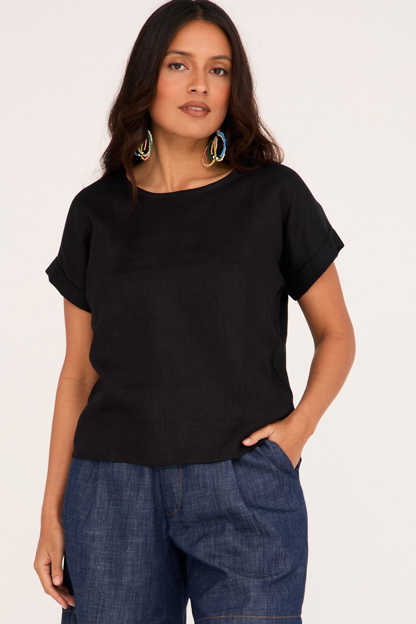 Luna Top Black