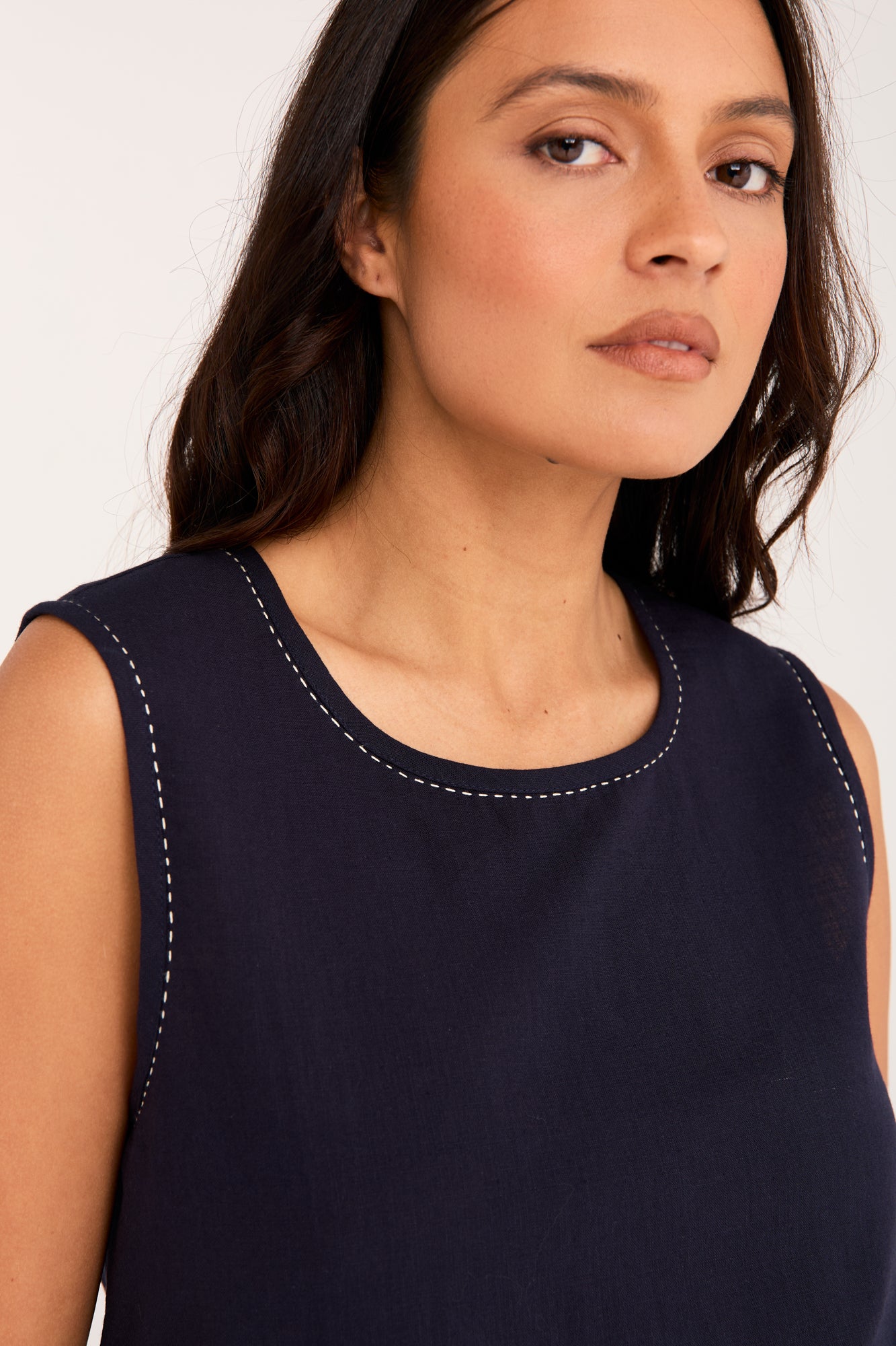 Maya Tank Midnight Blue