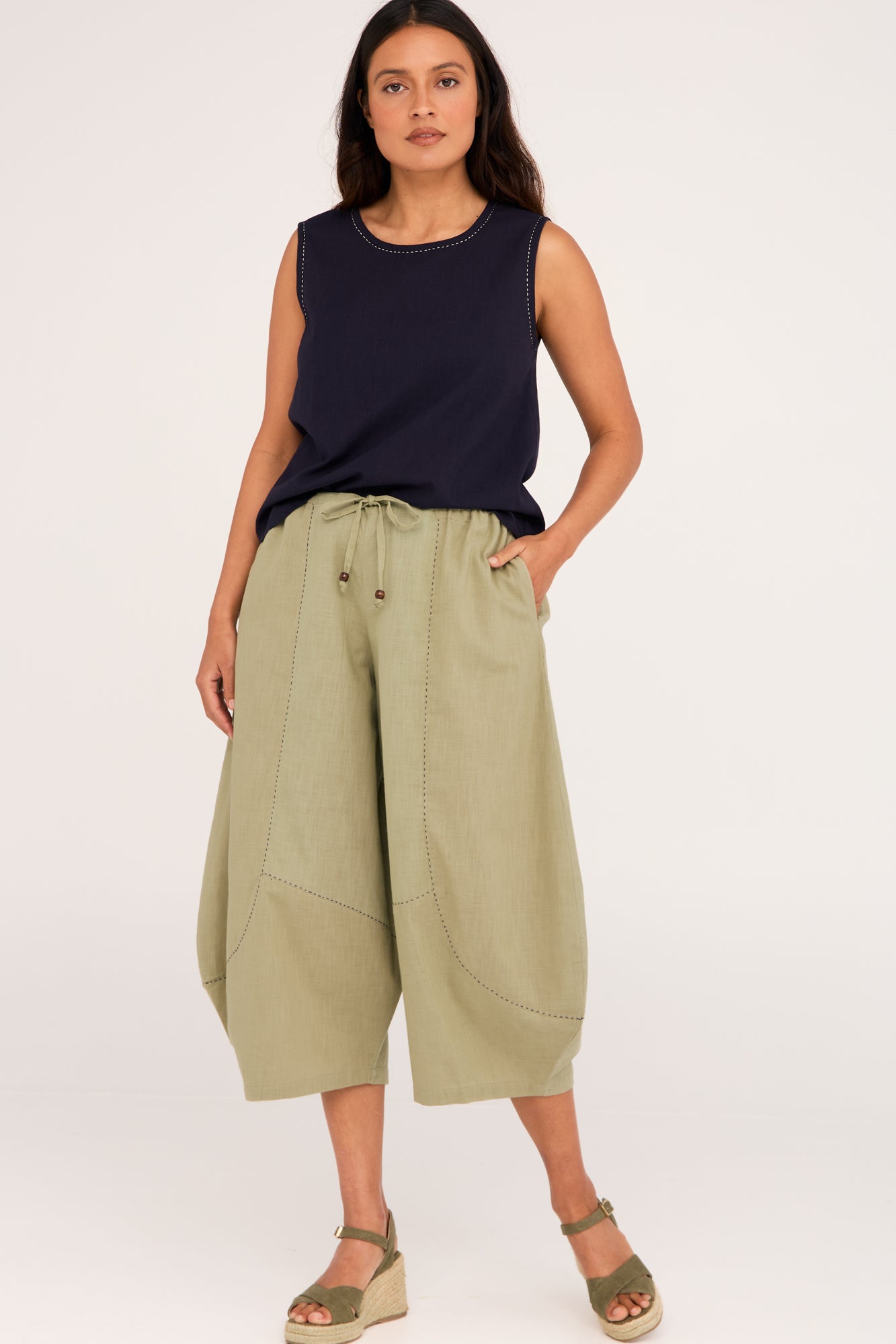 Maya Tank Midnight Blue