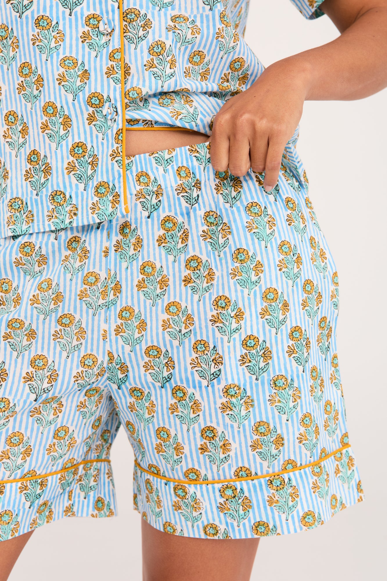 Millie Pyjamas Striped Floral