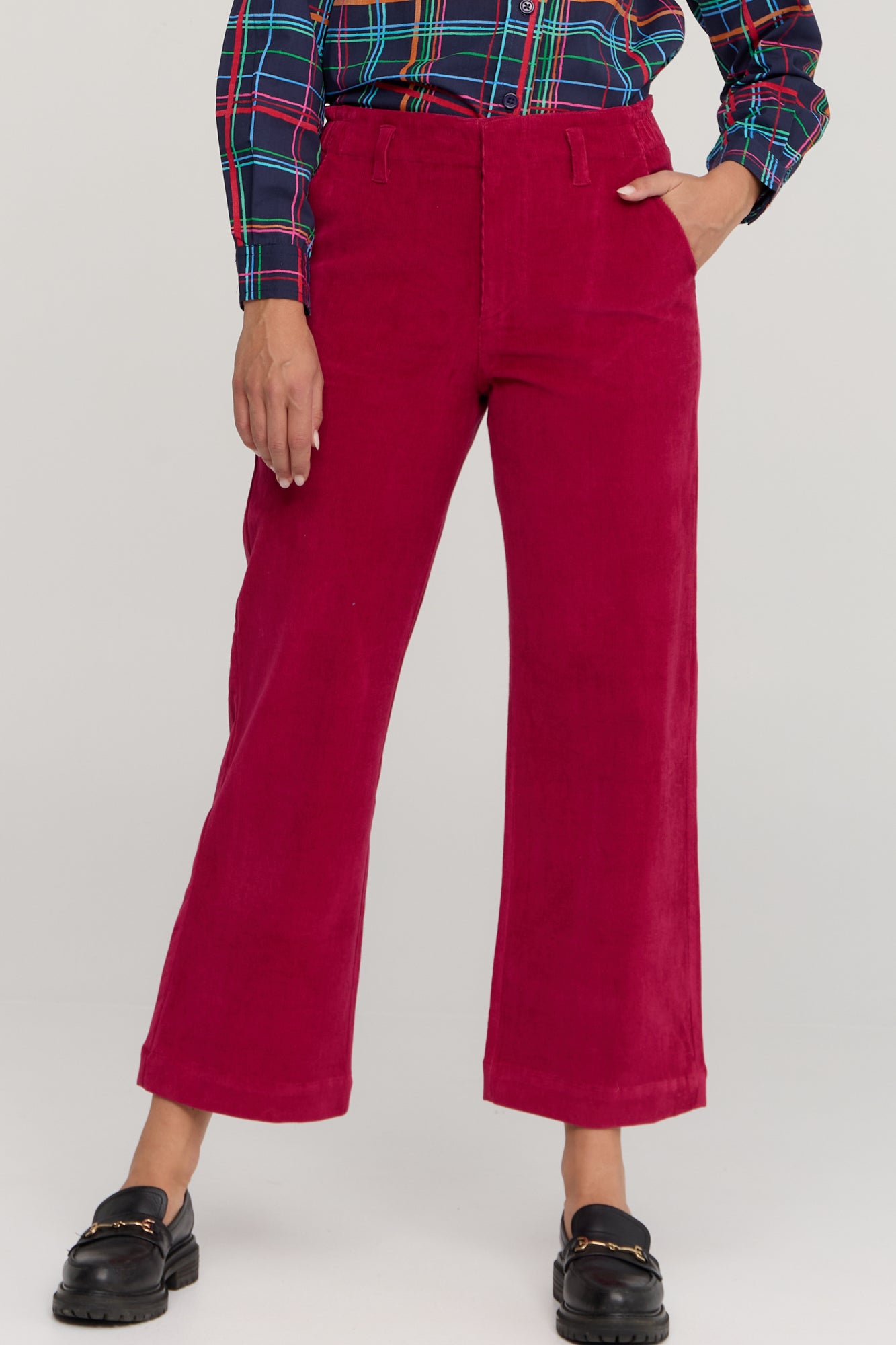 Nova Jeans Garnet Red