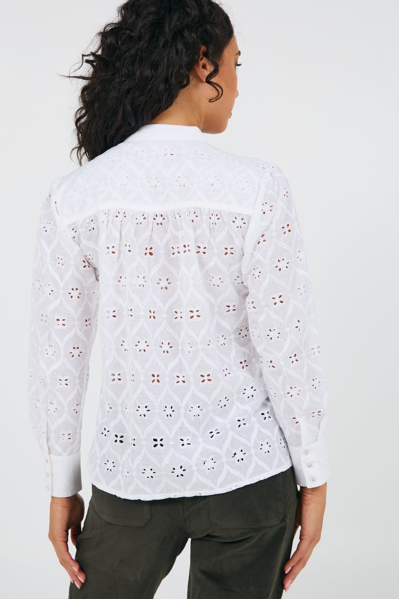 Paloma Shirt Schiffli