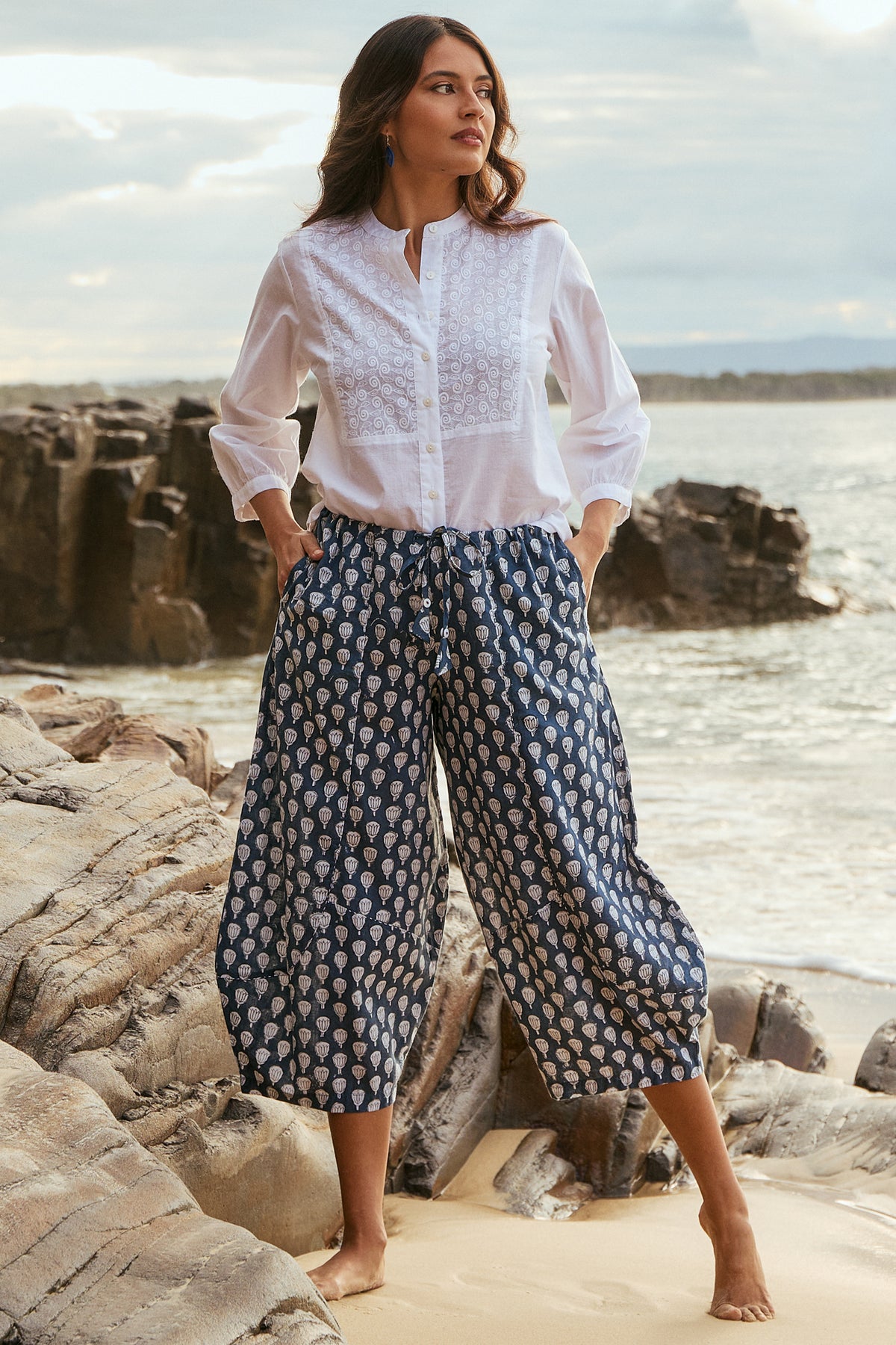 Paxton Pants Moonlit Lotus