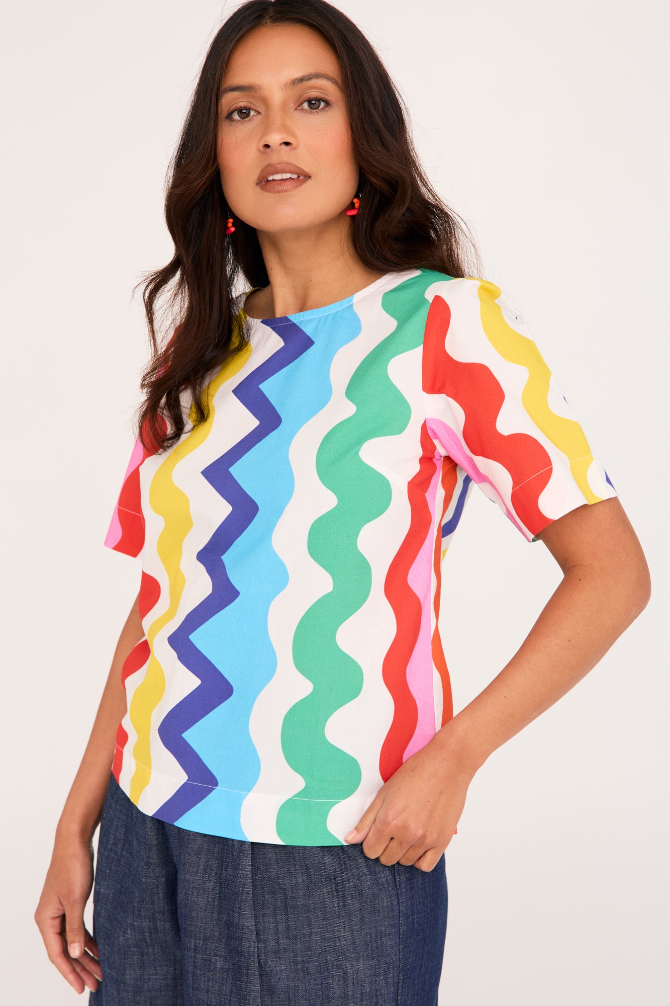 Sabrina Top ZigZag