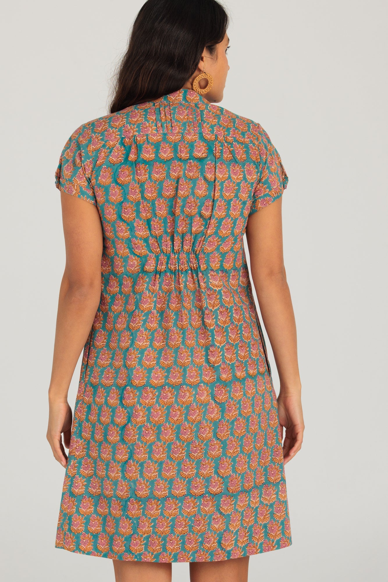 Sabu Dress Turquoise Meadow