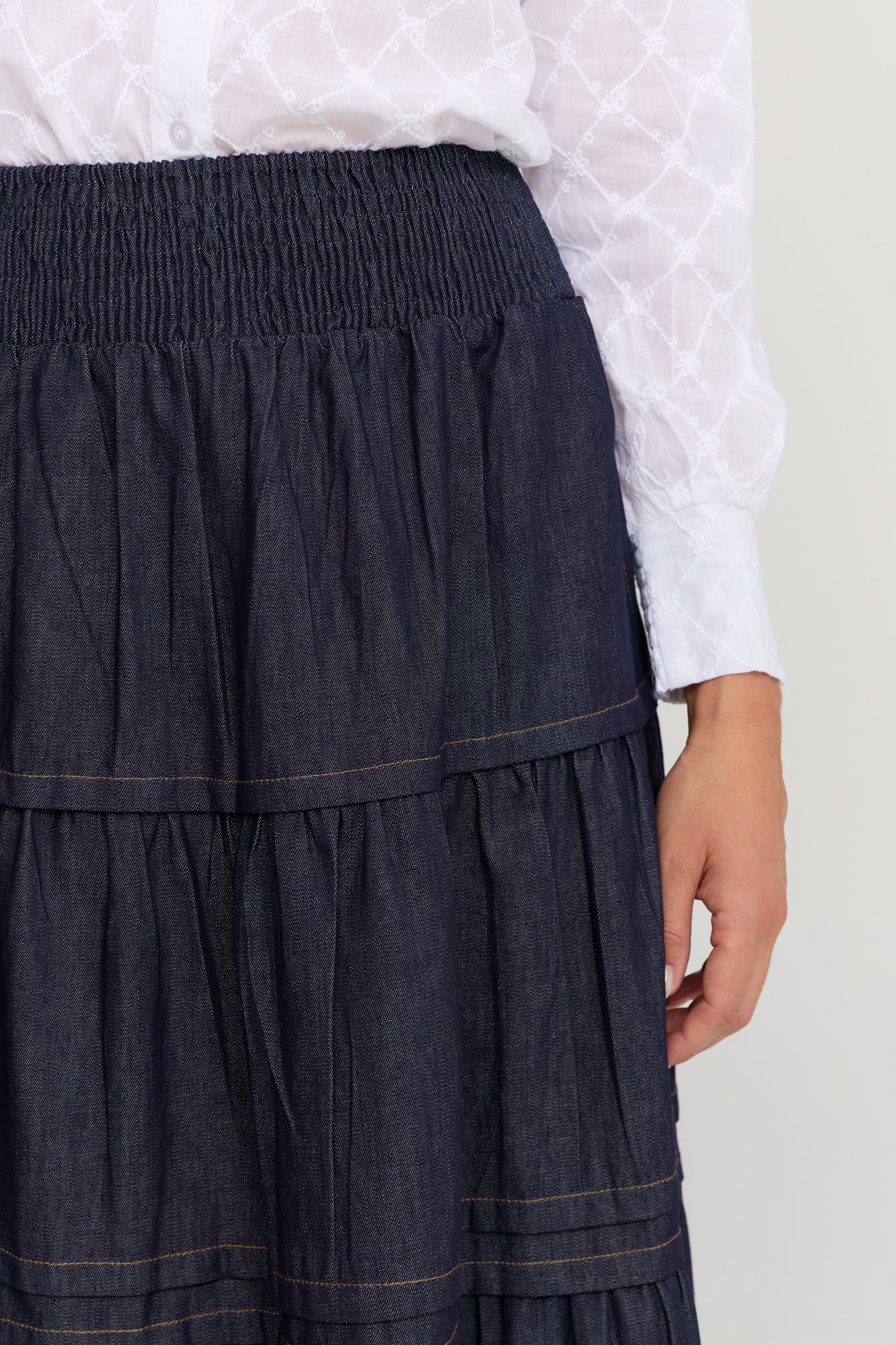 Saffron Skirt Denim