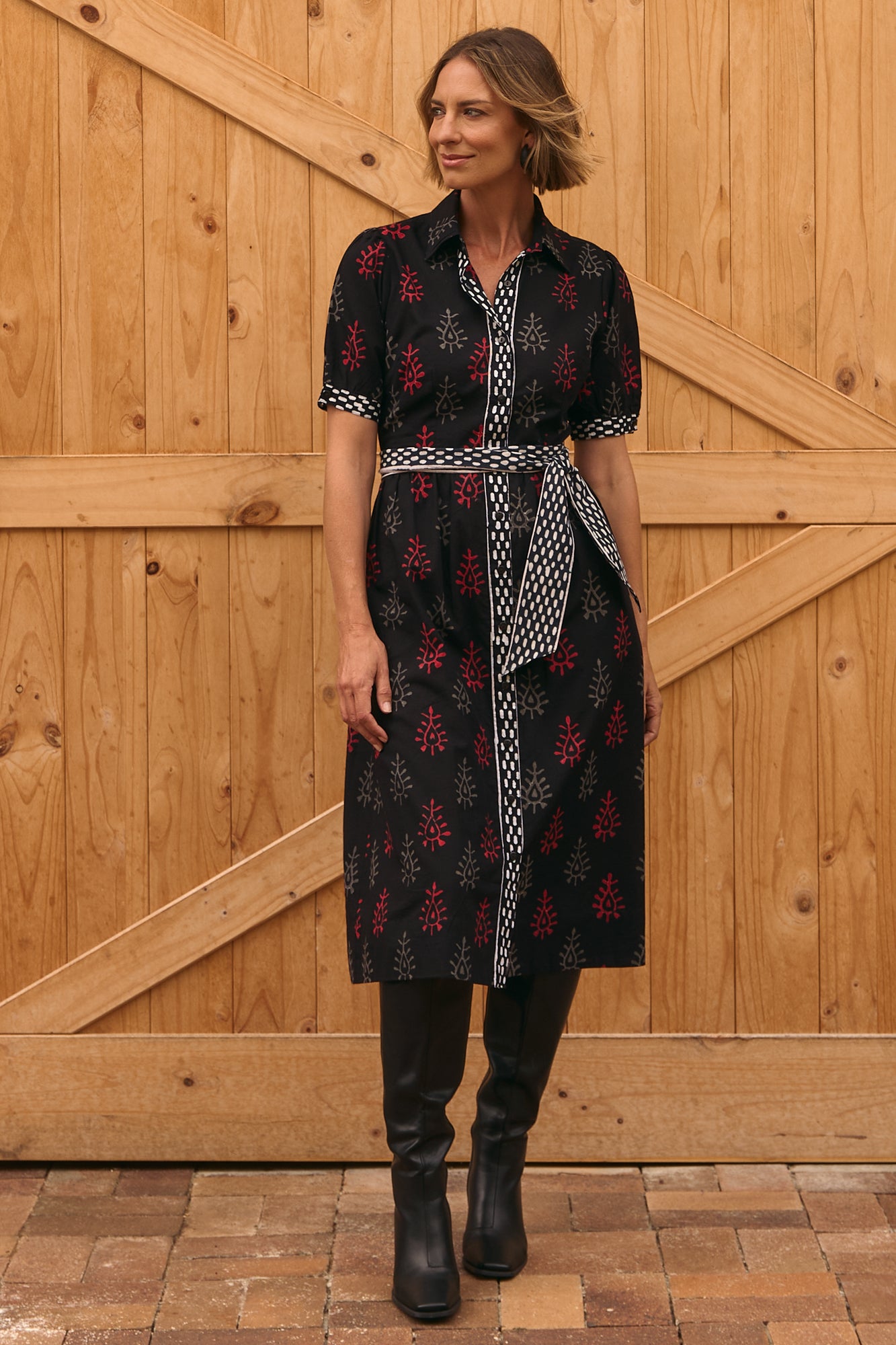 Sophia Dress Star Flower