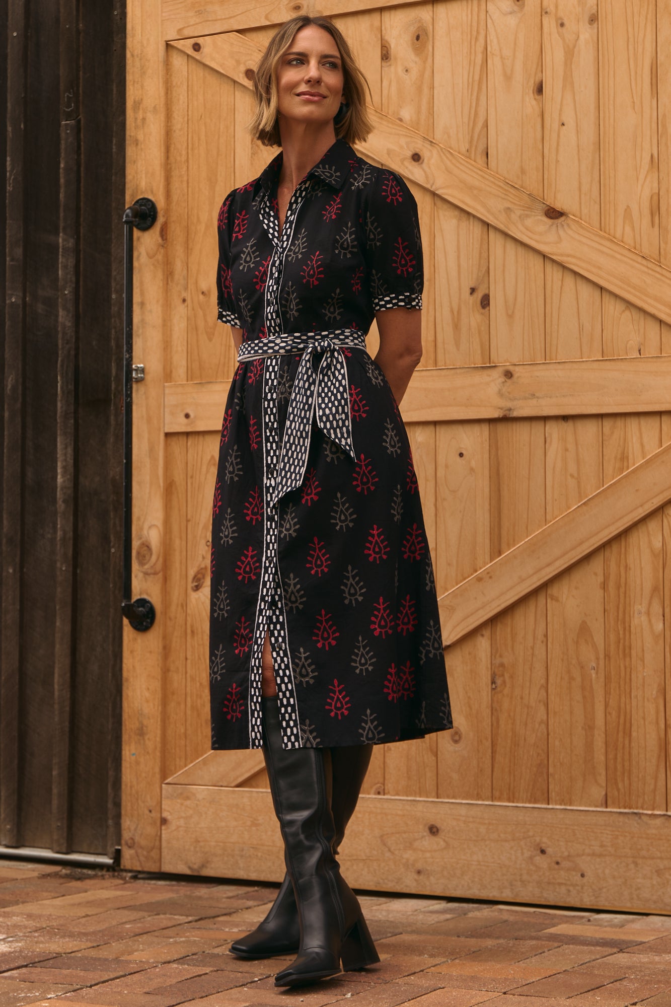 Sophia Dress Star Flower