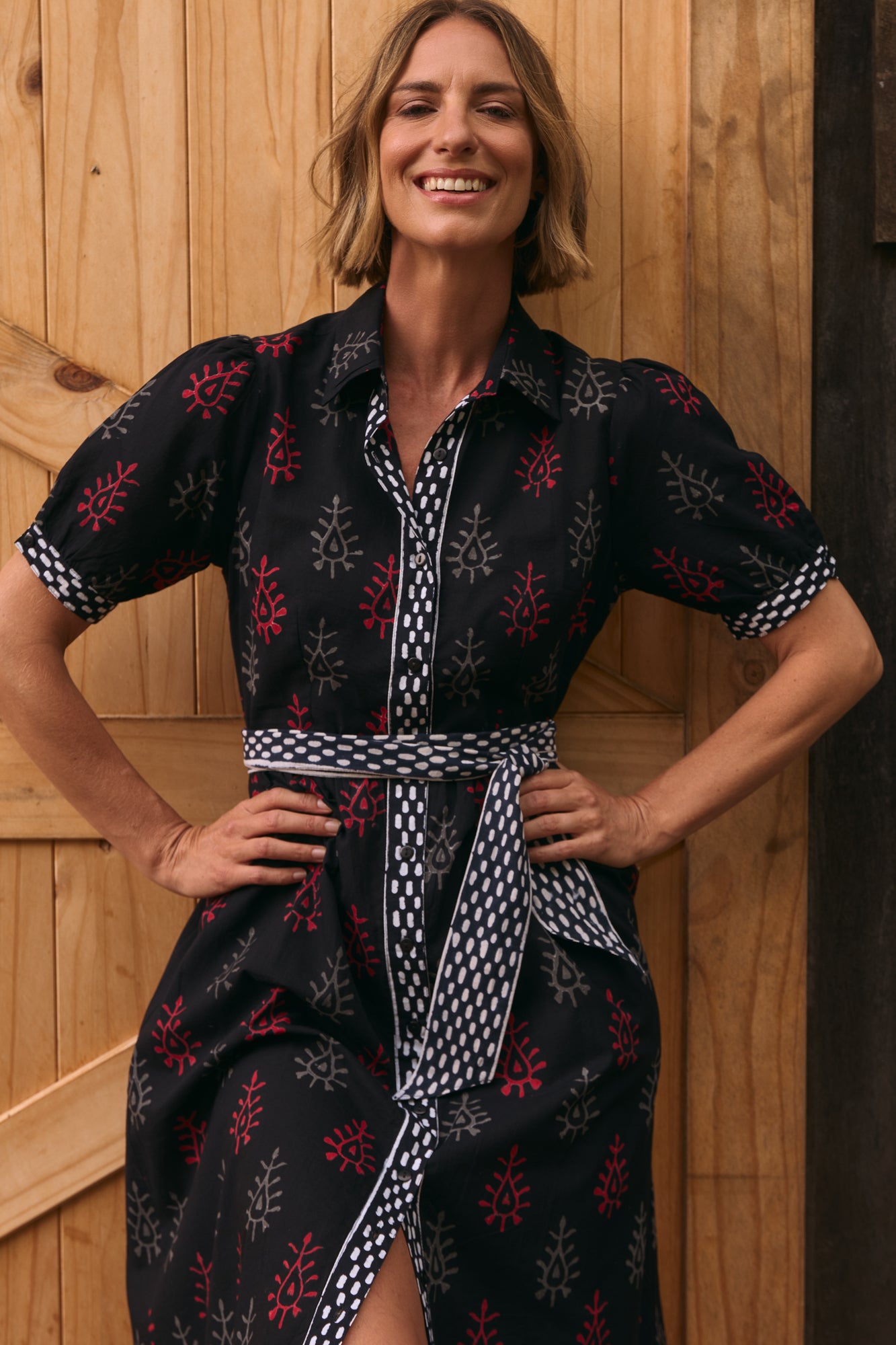 Sophia Dress Star Flower