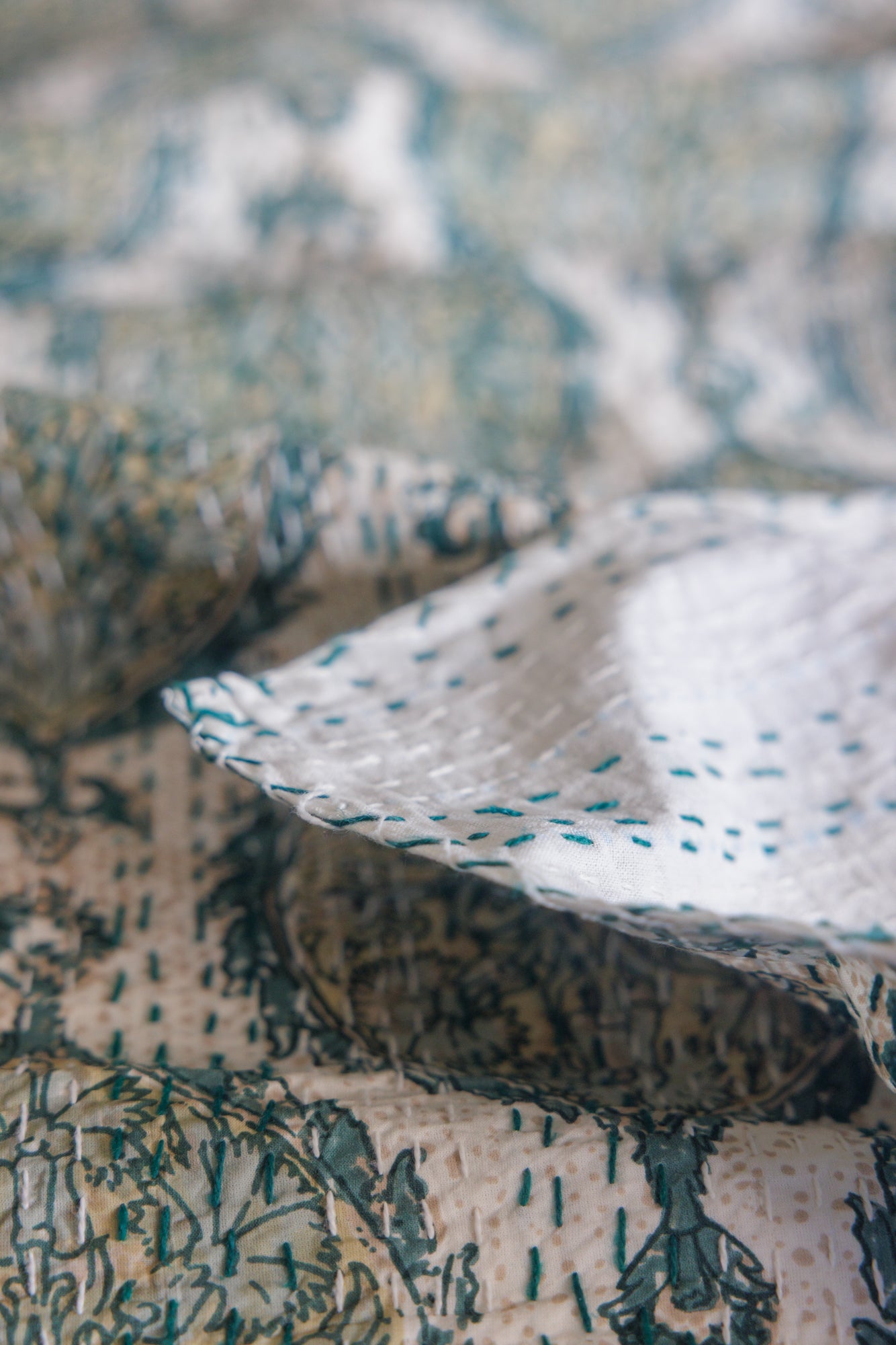 Kantha Quilt Garden Patterns