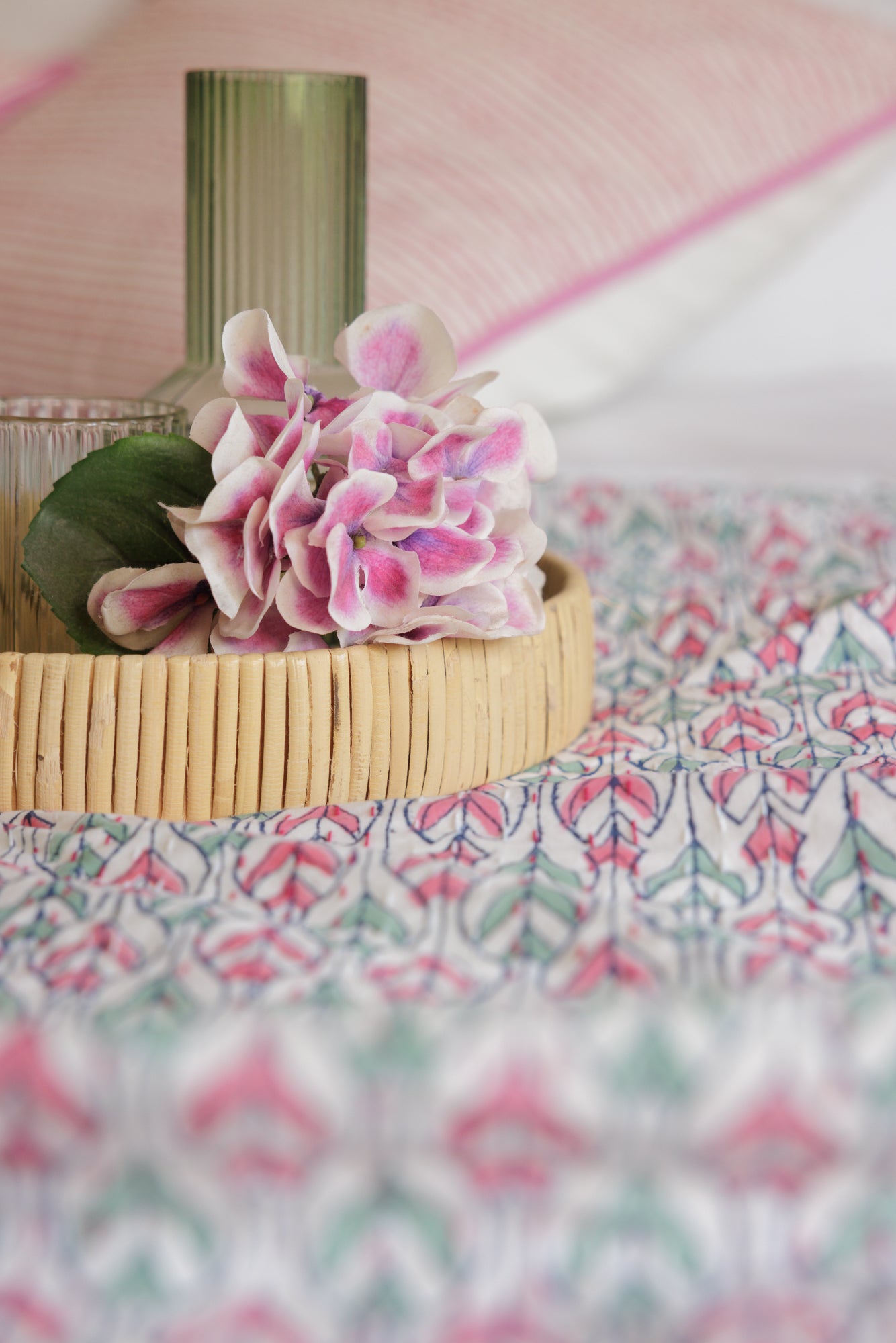 Kantha Quilt Pastel Patterns
