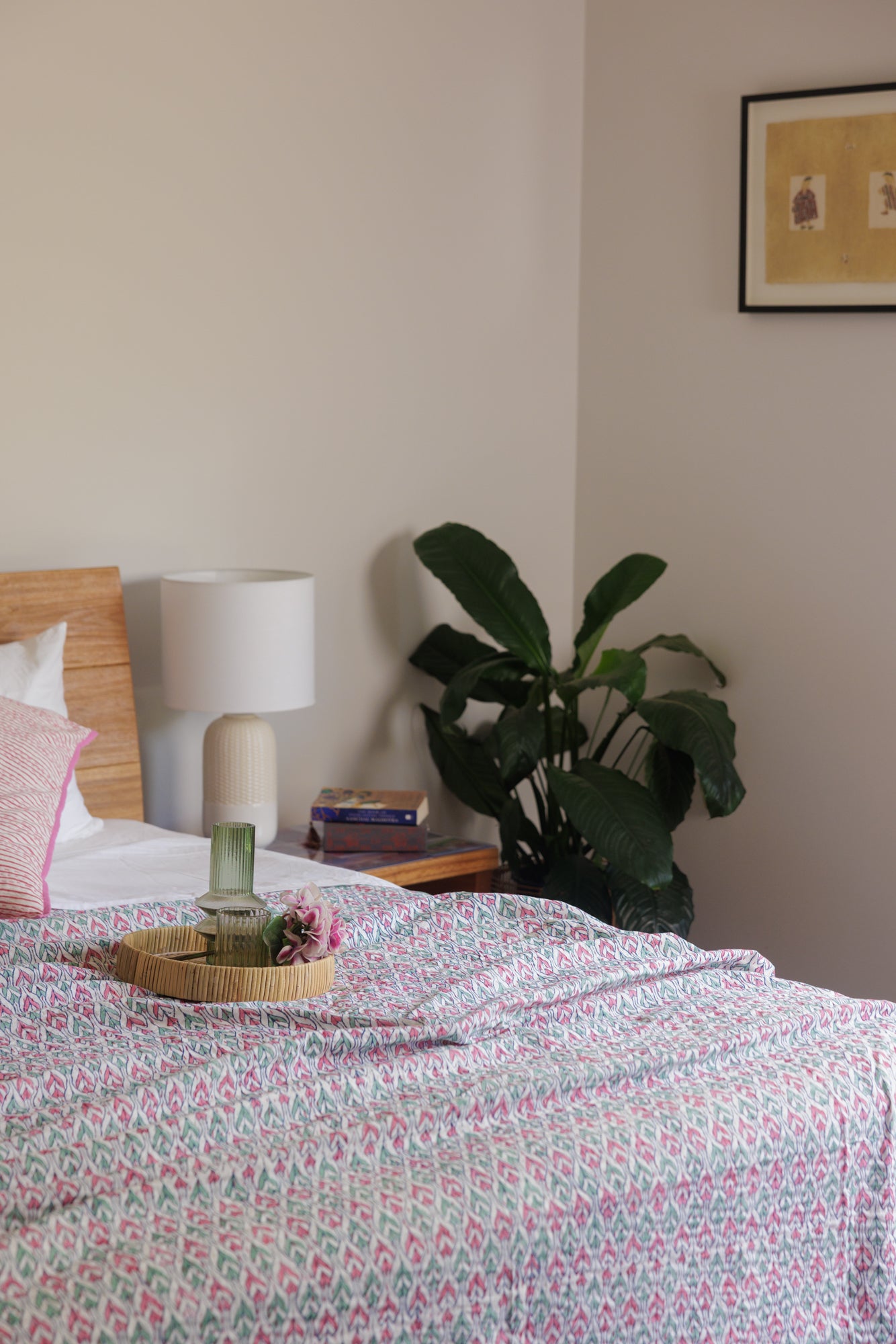 Kantha Quilt Pastel Patterns