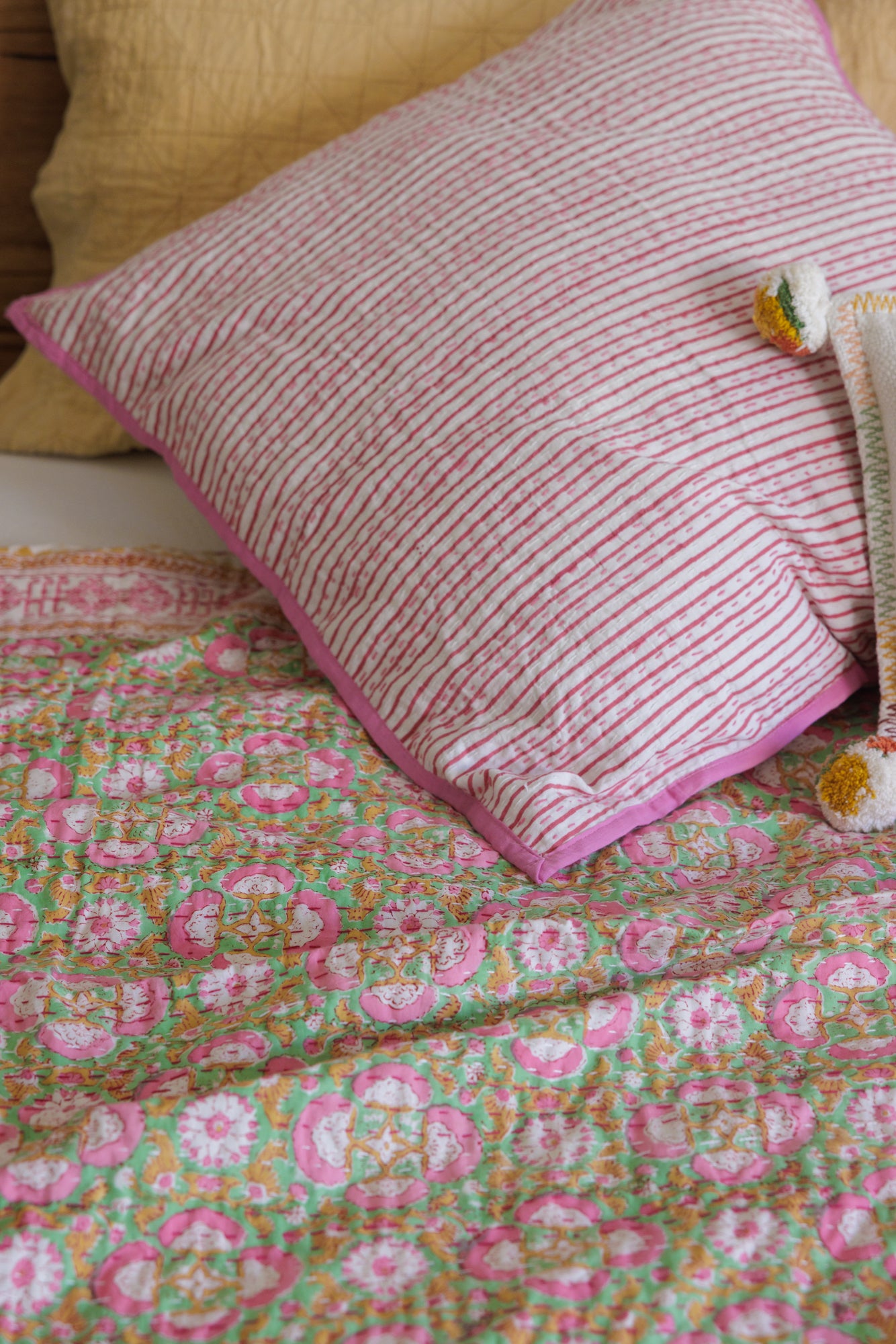 Kantha Quilt Mizpah Gardens
