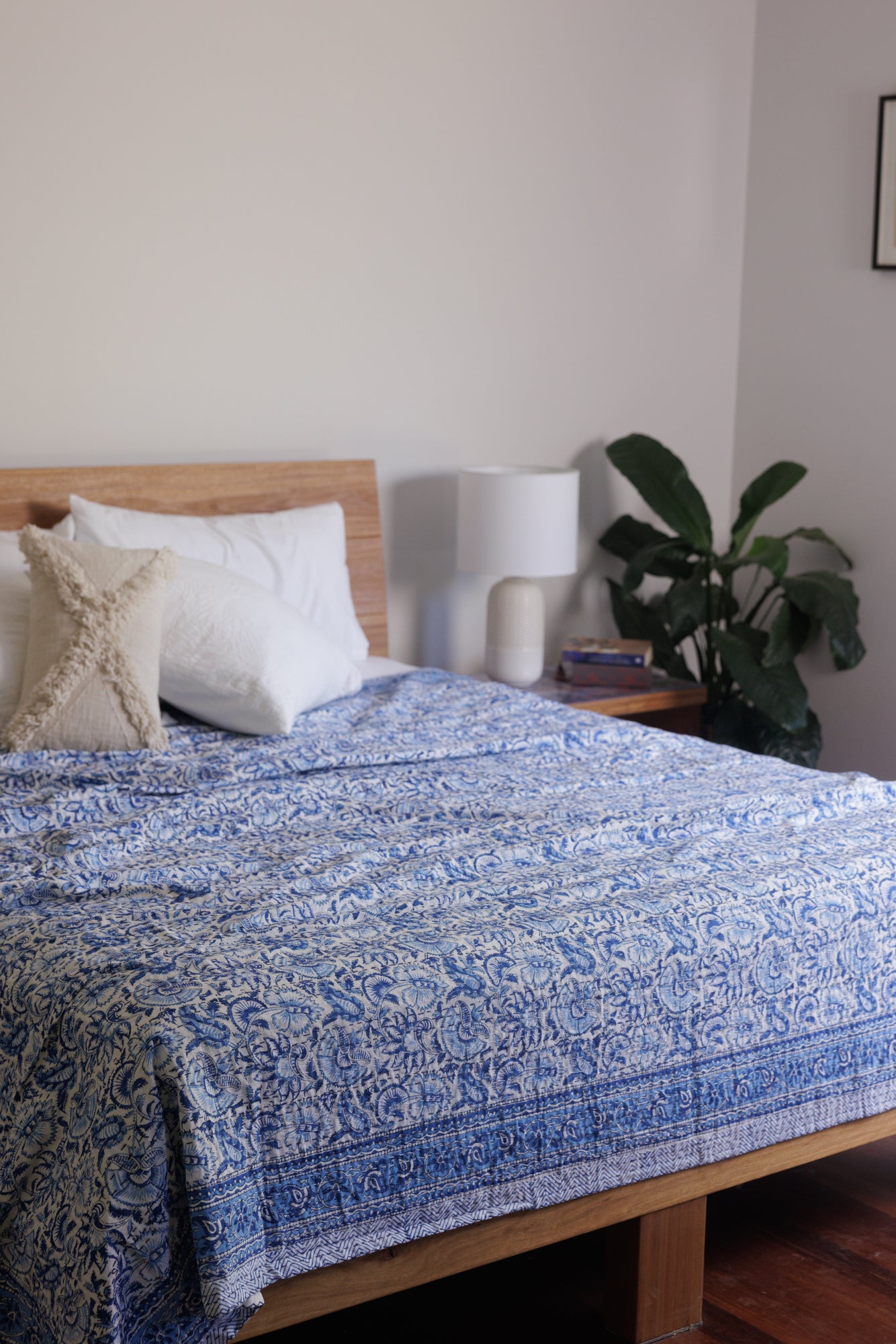 Kantha Quilt Santorini
