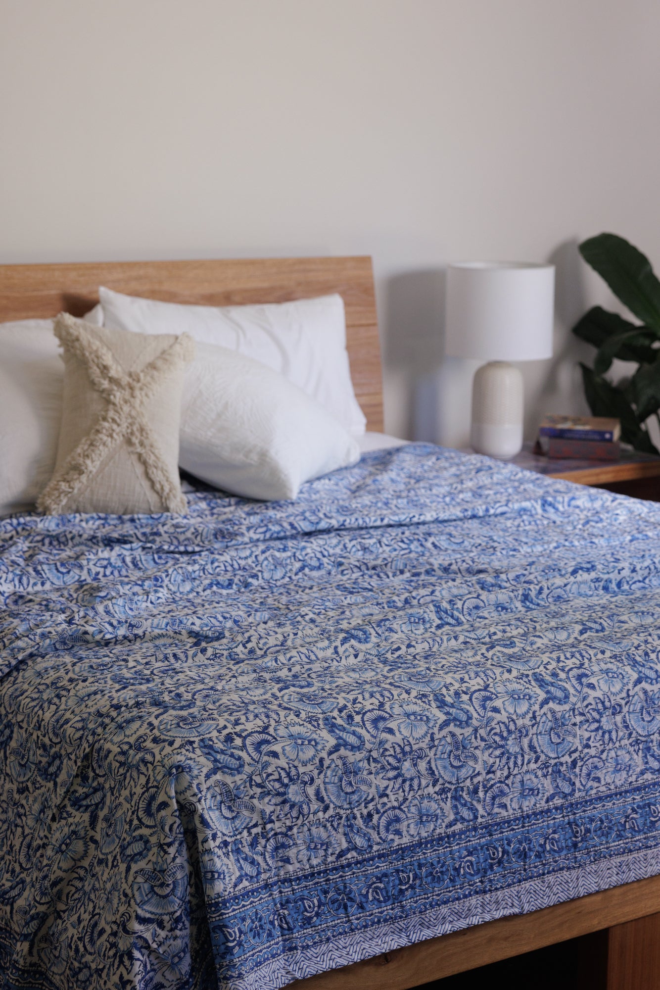 Kantha Quilt Santorini