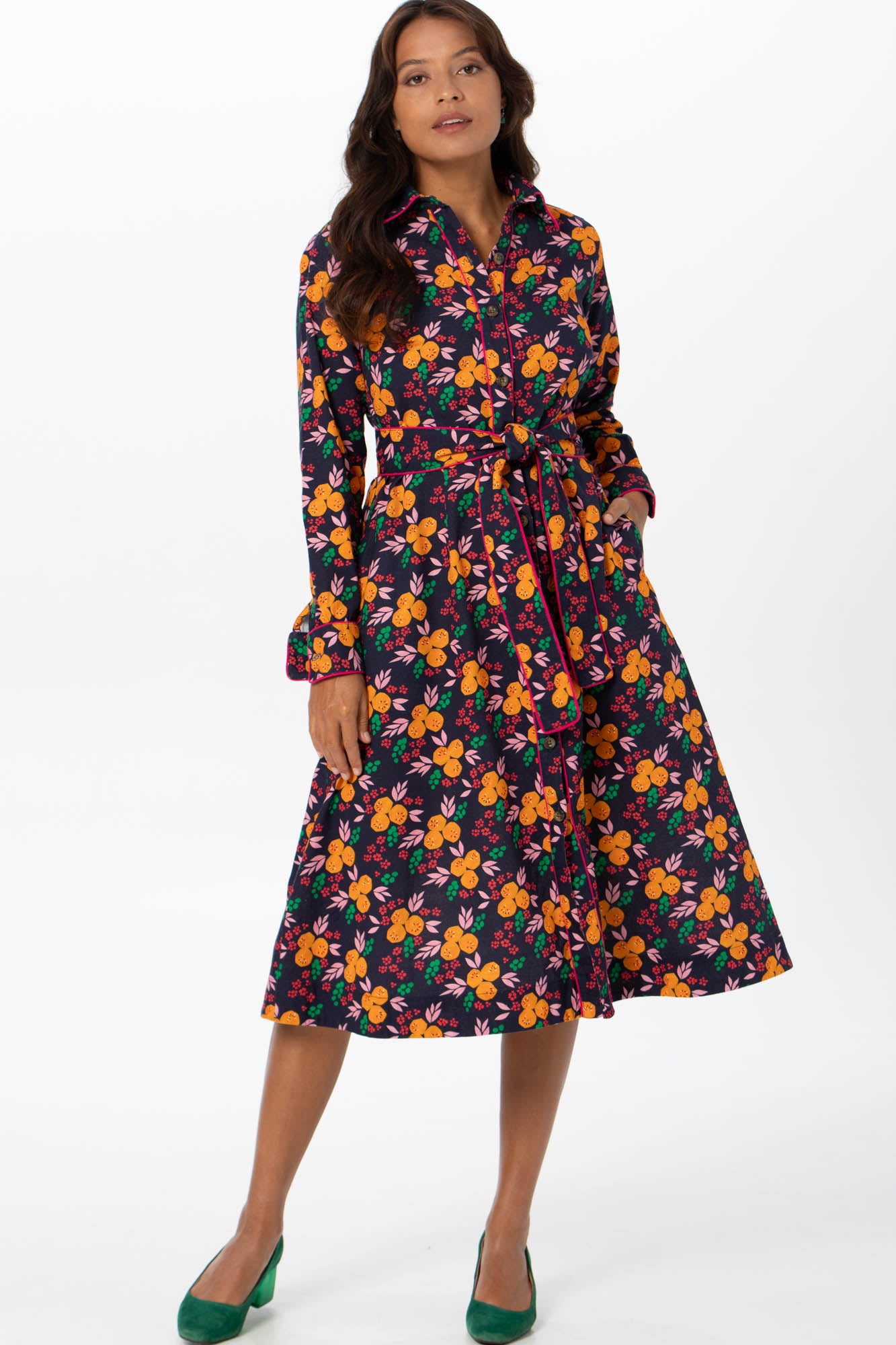 Zoey dress red mix main image 0